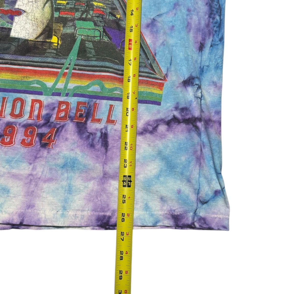 Vintage 1994 Pink Floyd The Division Bell AOP Shirt Men's Boxy XL Size US XL / EU 56 / 4 - 6 Thumbnail