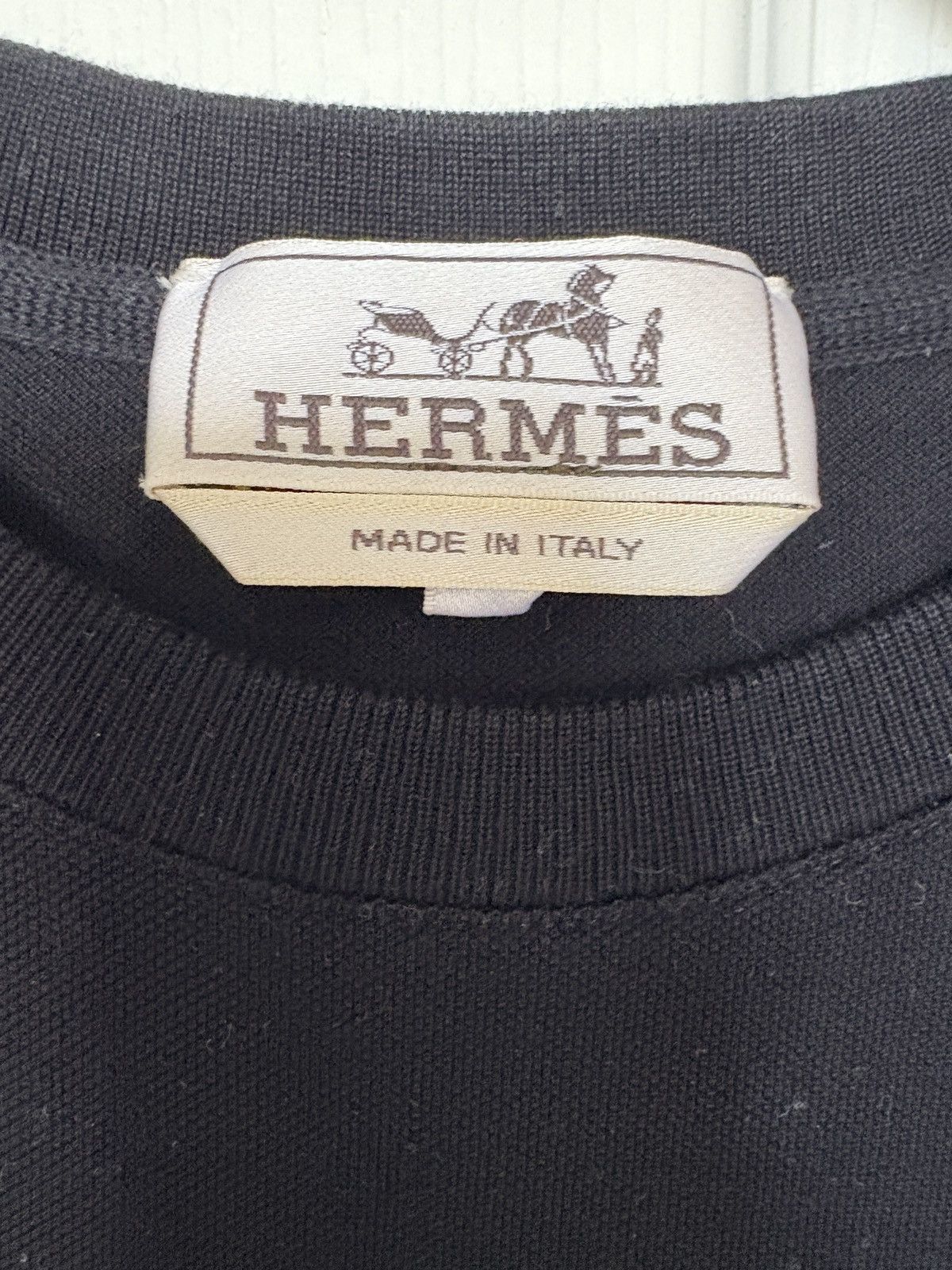 Hermes Hermes Vintage Pocket Tee Size US L / EU 52-54 / 3 - 4 Thumbnail