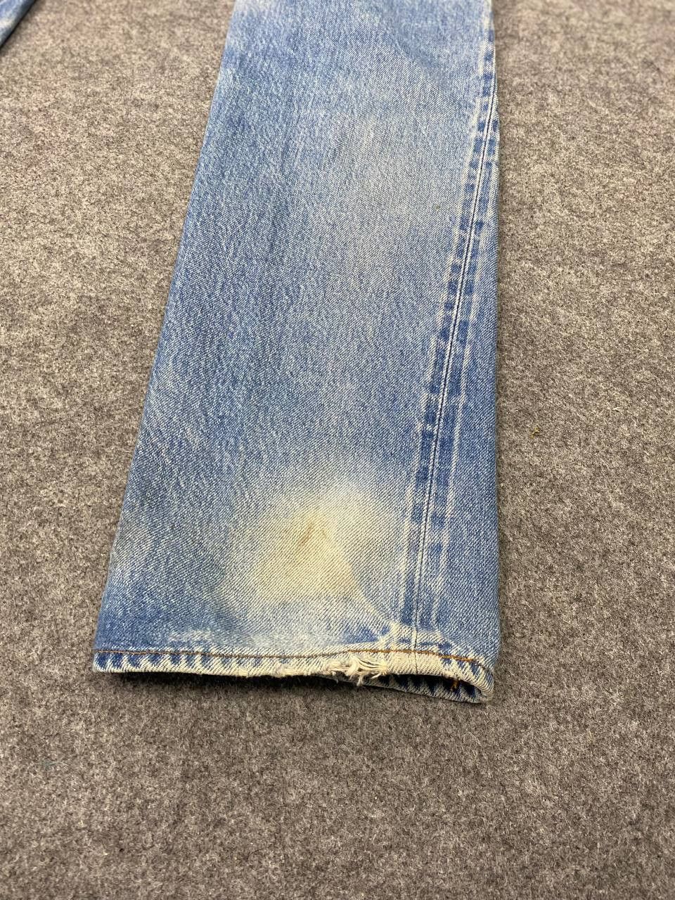 Levi's vintage levis 501 selvedge distressed denim nice design Size US 28 / EU 44 - 5 Thumbnail