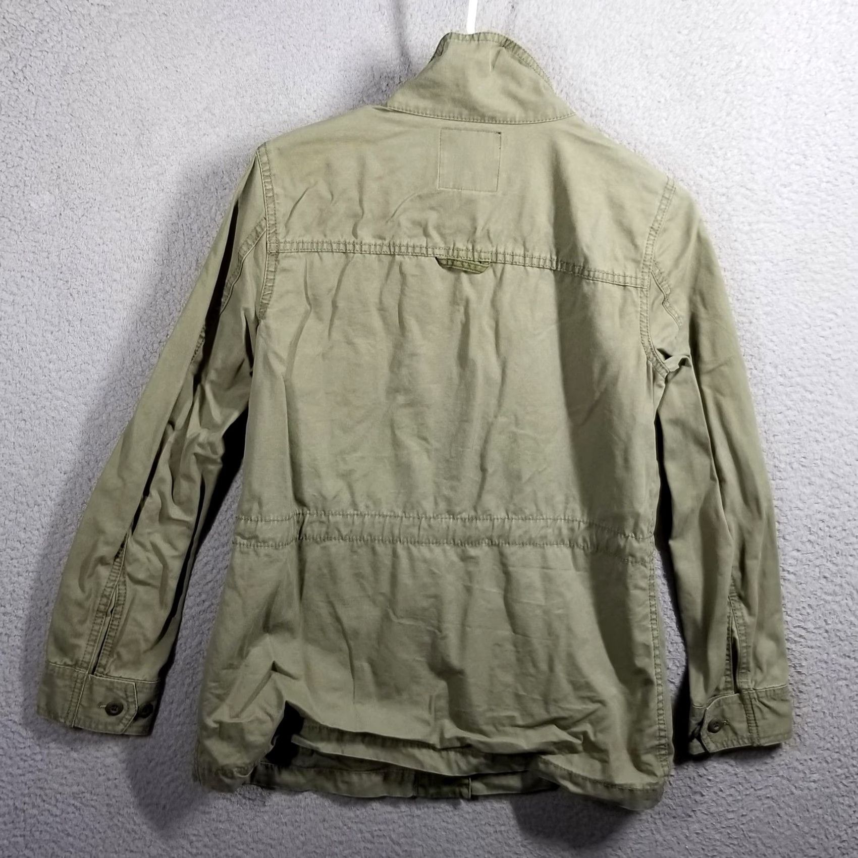 Madewell Madewell Jacket Womens Small Green Military Field Utility Cotton Twill F3656 Size S / US 4 / IT 40 - 3 Thumbnail