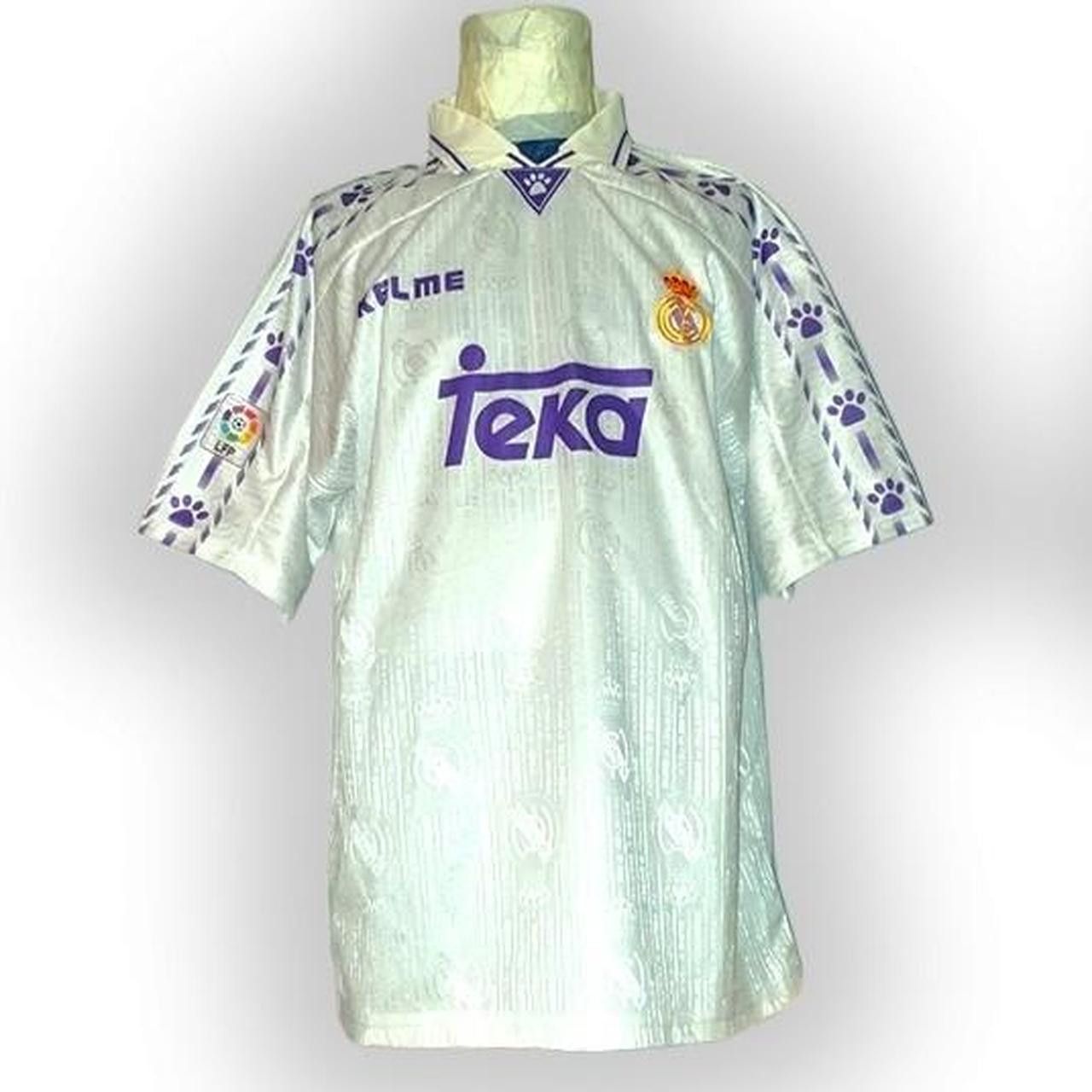 Other Real Madrid 1995 1996 1997 Home Kelme Shirt Jersey Size US XL / EU 56 / 4 - 1 Thumbnail