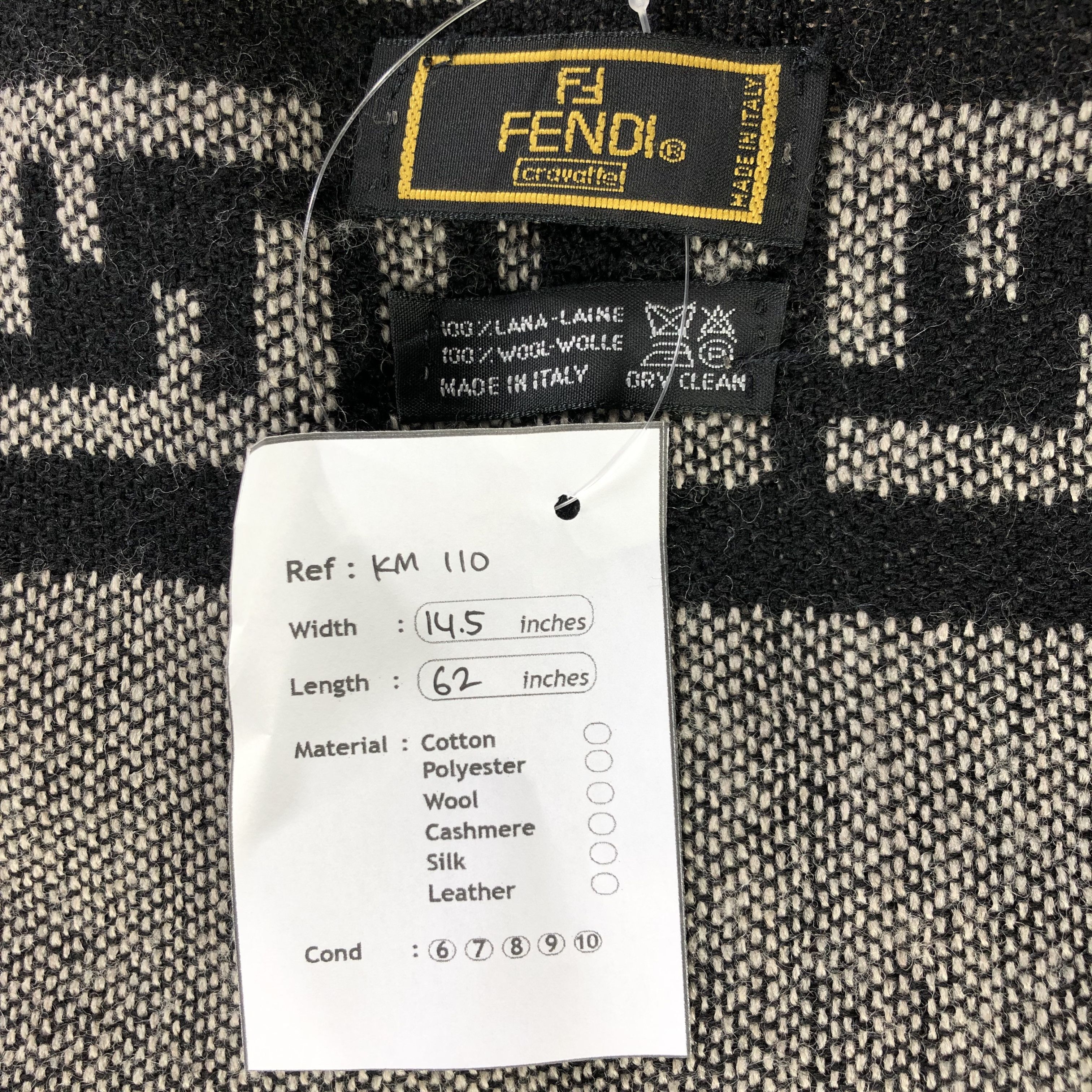Vintage Fendi Scarf / Muffler / Neckwear Size ONE SIZE - 5 Thumbnail