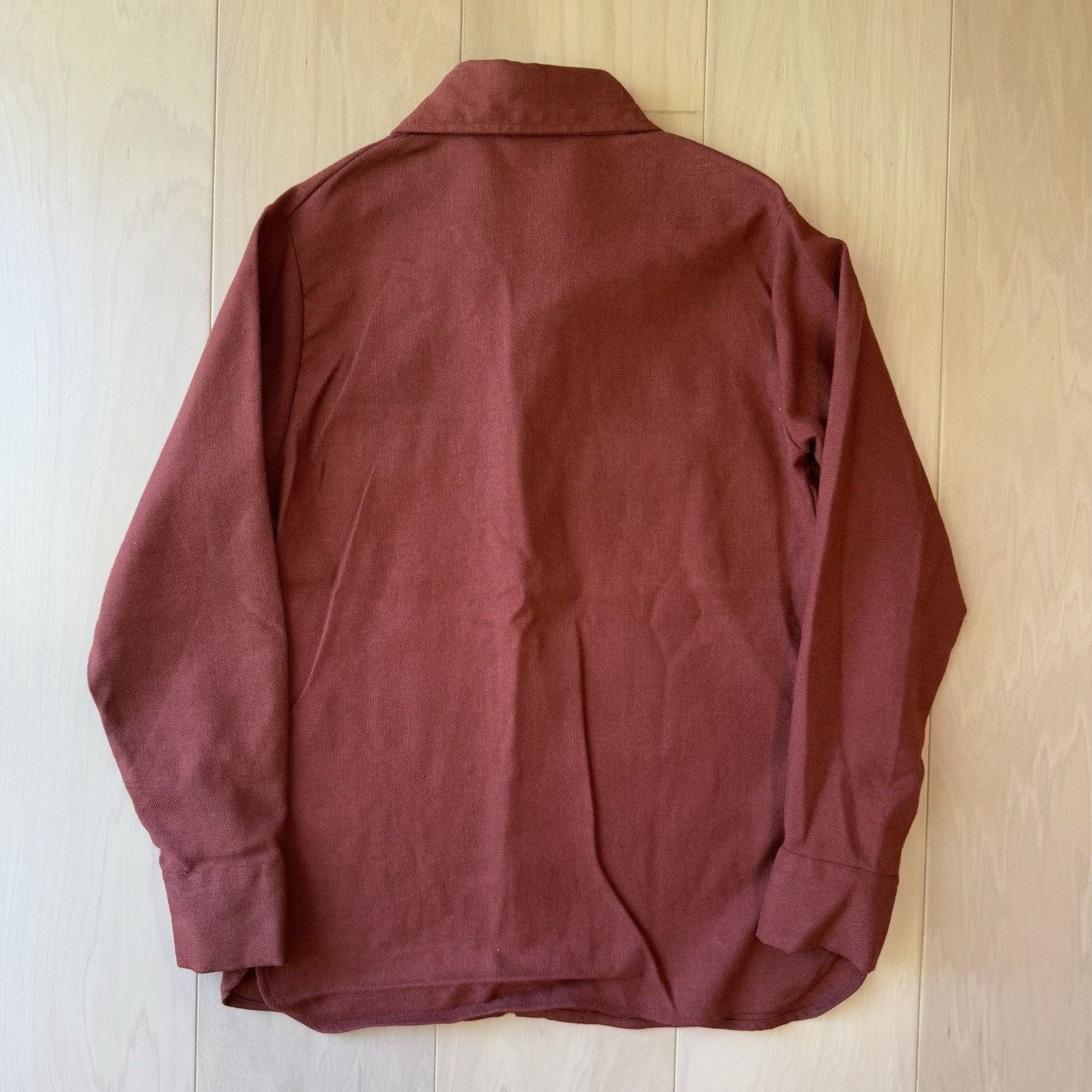 Levi's × Vintage Vintage Levi's Shirt Women's Small Rust Red Long Sleeve Size S / US 4 / IT 40 - 7 Thumbnail