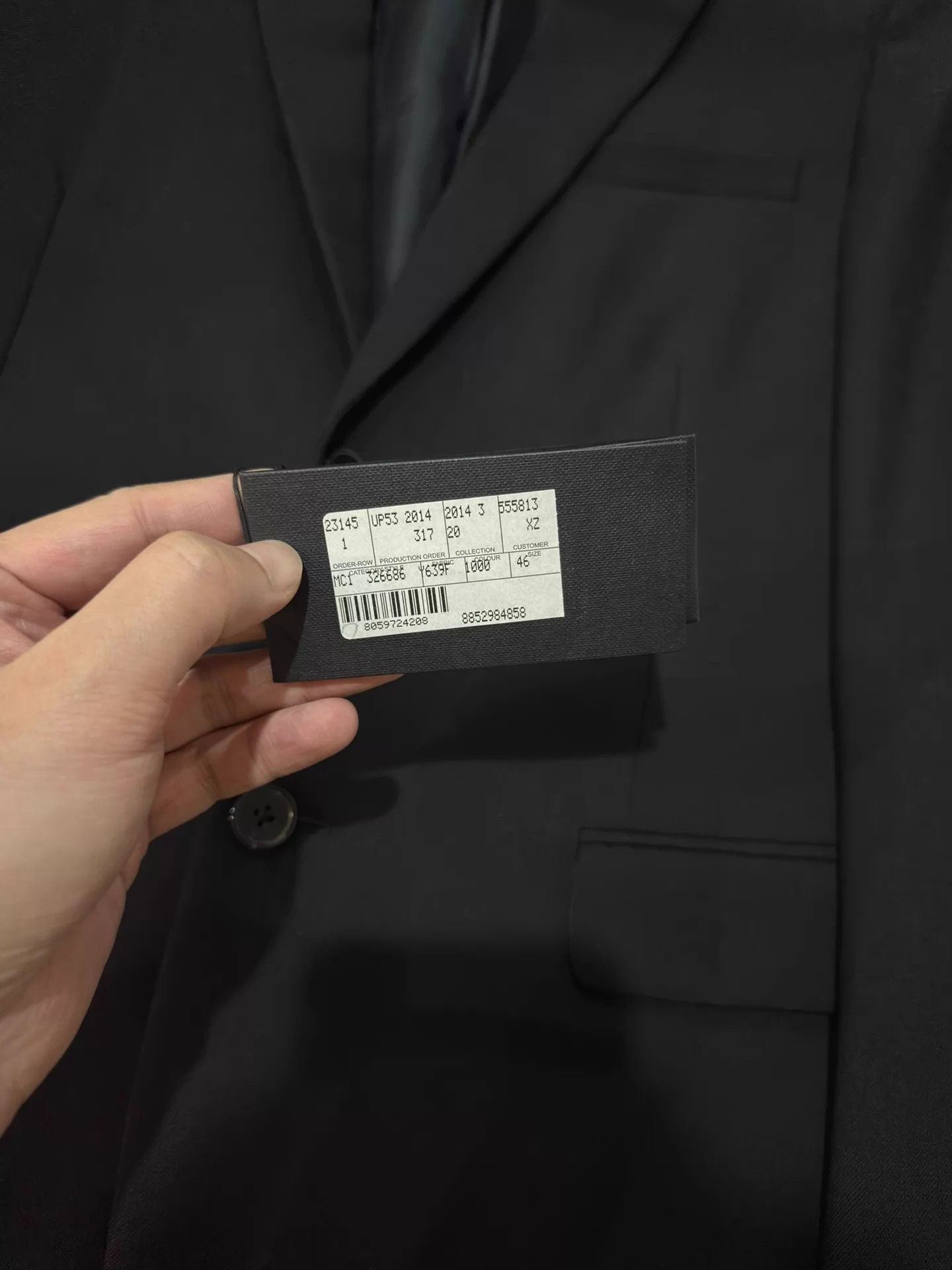 Saint Laurent Paris Saint Laurent SLP Men's Leather Suit 46 (Sheepskin Sleeves) Size 46R - 4 Thumbnail
