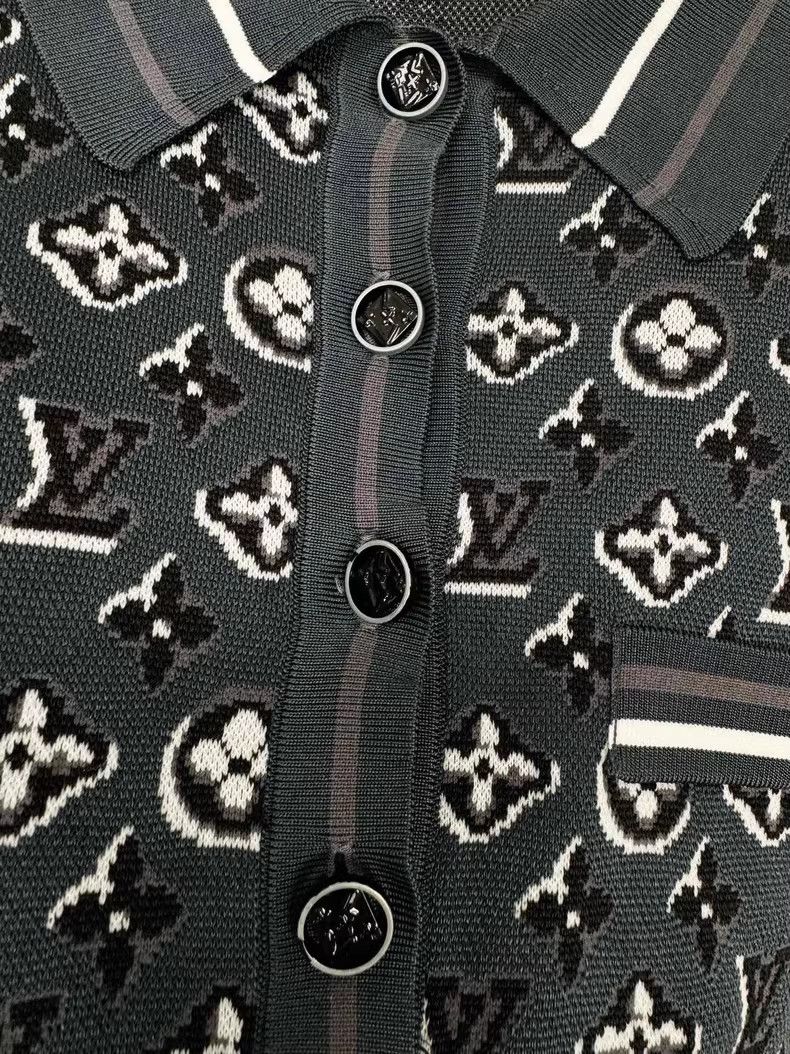 Louis Vuitton Louis Vuitton Knitted Short Sleeve Shirt Size M / US 6-8 / IT 42-44 - 3 Thumbnail