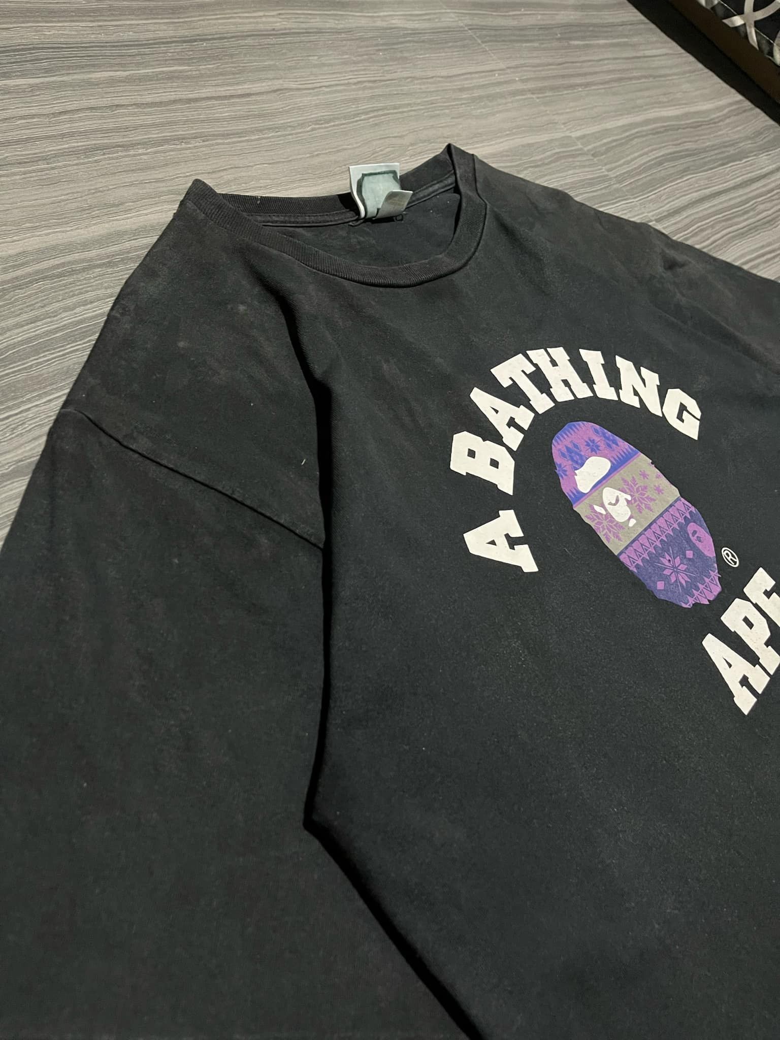 Bape Bape College Tee Size US XL / EU 56 / 4 - 4 Thumbnail