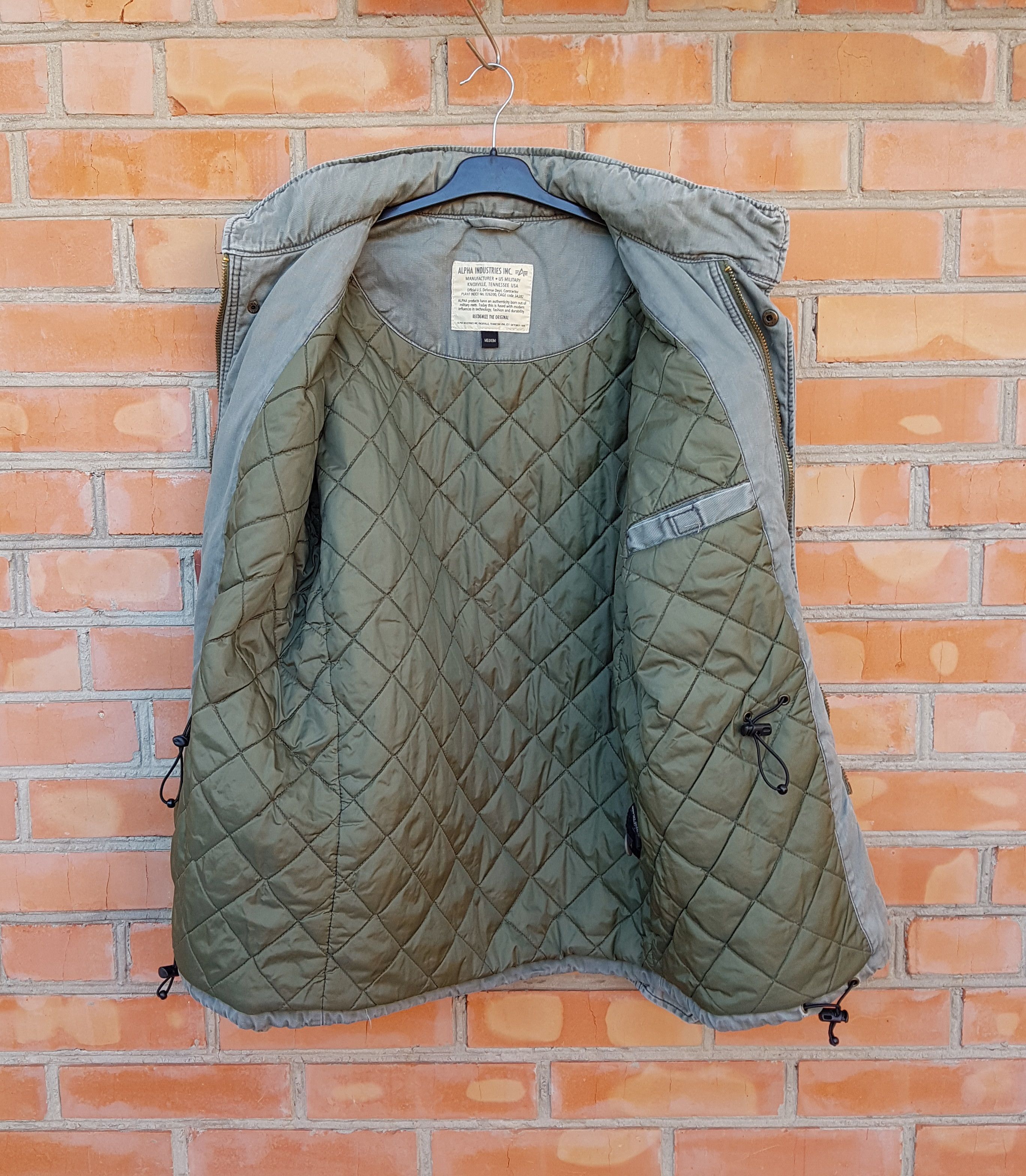 Alpha Industries Vintage Alpha Industries Plant Index Insulated Field Jacket Size US M / EU 48-50 / 2 - 10 Thumbnail