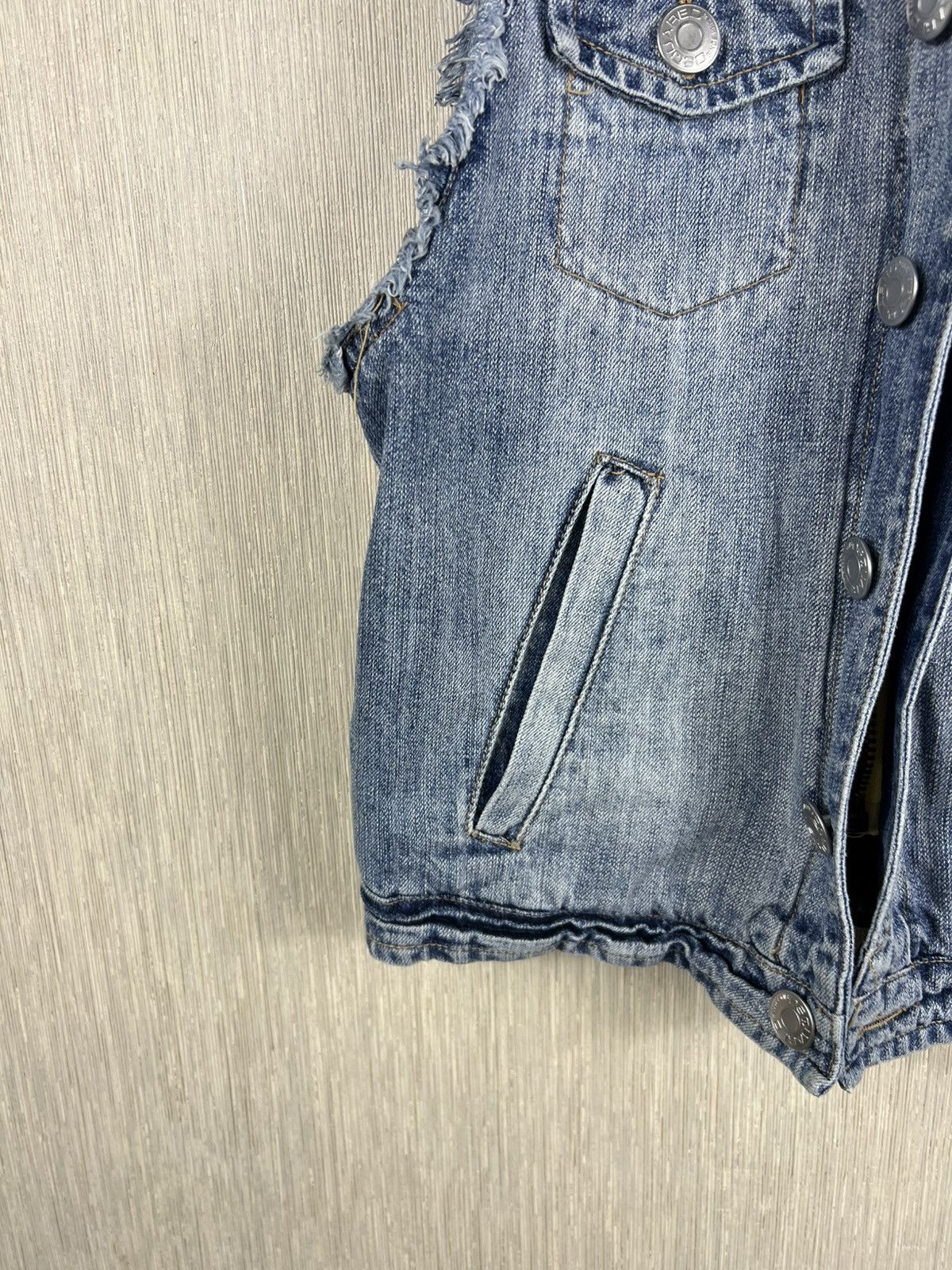 Dsquared2 Archive Dsquared2 denim sleeveless vest zip jacket vintage Size US M / EU 48-50 / 2 - 9 Thumbnail