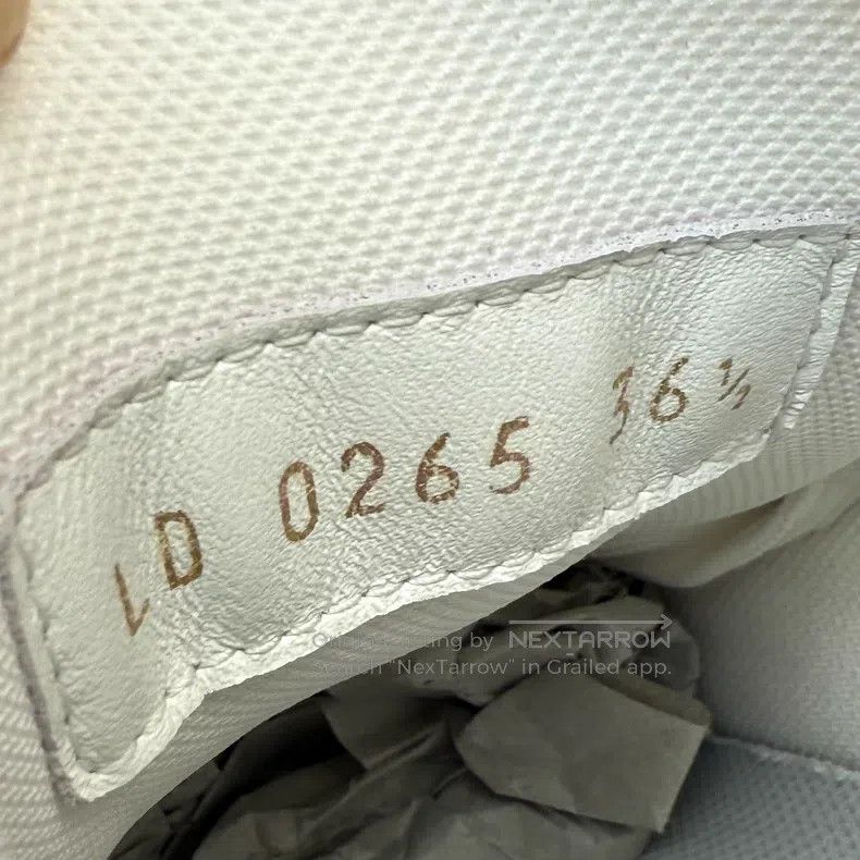 Louis Vuitton Louis Vuitton Trainer 25 New White Denim shoes Size US 6 / IT 36 - 8 Thumbnail