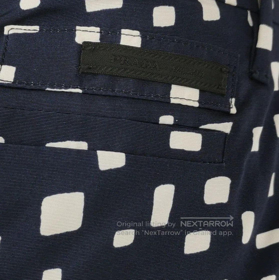 Prada Prada Color Block Polka Dot Trousers Size 38 . Size 37" - 3 Thumbnail