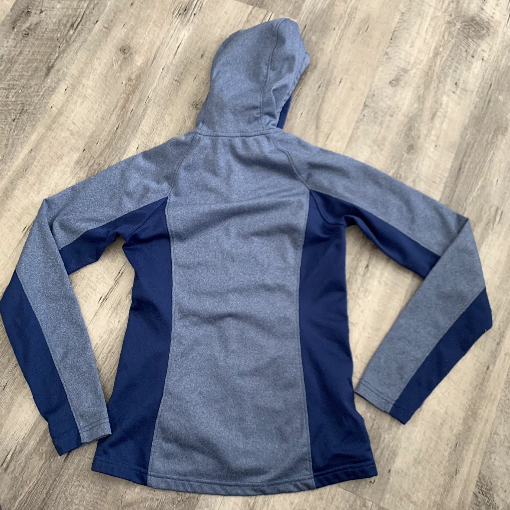 The North Face The North Face Jacket Womens XS Full Zip Hooded Blue Heather Blue - XS, Regular, Jacket, The North Face, Colorblock, ZIP, Casual, Women Size XS / US 0-2 / IT 36-38 - 6 Thumbnail