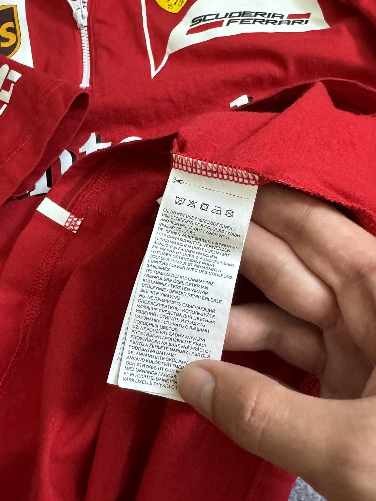 Ferrari × Puma Puma x Ferrari racing Y2K team red polo t shirt Size US XL / EU 56 / 4 - 7 Thumbnail