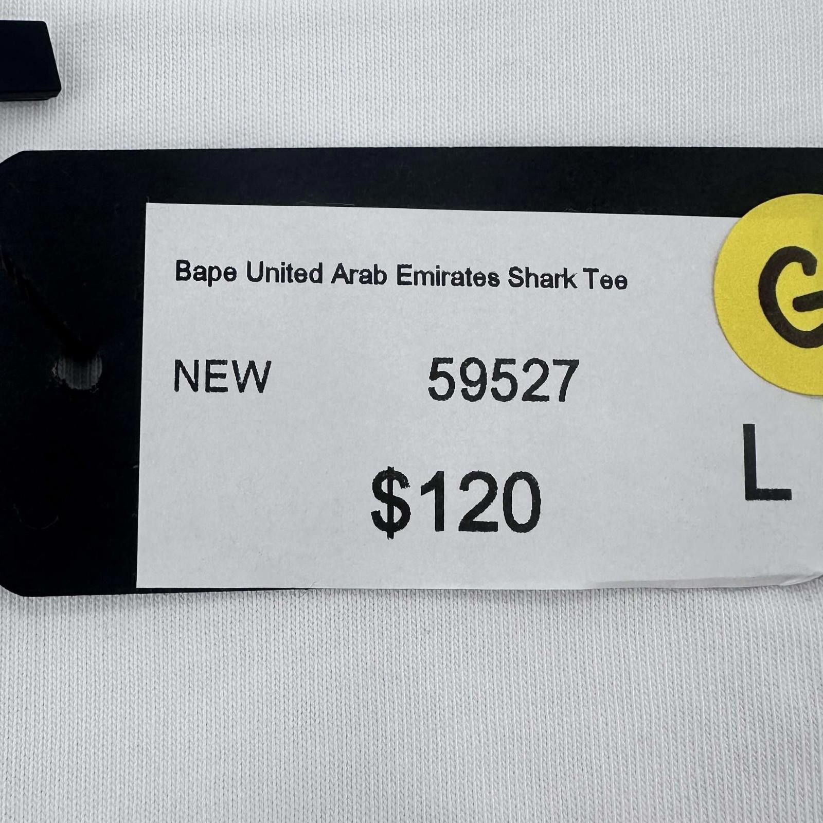 Bape Bape United Arab Emirates Shark Tee L New Size US L / EU 52-54 / 3 - 5 Thumbnail