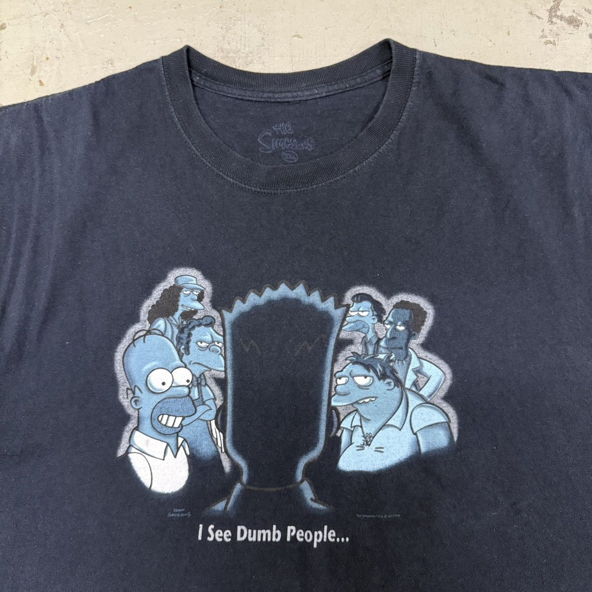 Other Vintage Simpsons I See Dumb People Tee Size US XXL / EU 58 / 5 - 2 Thumbnail