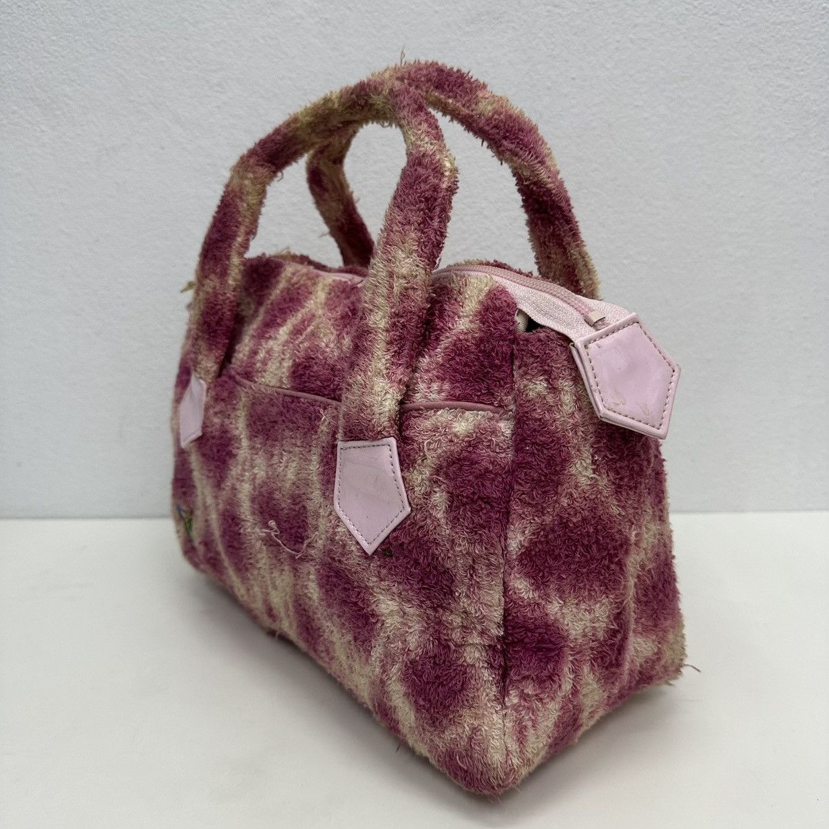 Vivienne Westwood ‼️YES‼️ AUTH. VIVIENNE WESTWOOD TIE DYE TERRY CLOTH CARRY BAG Size ONE SIZE - 5 Thumbnail