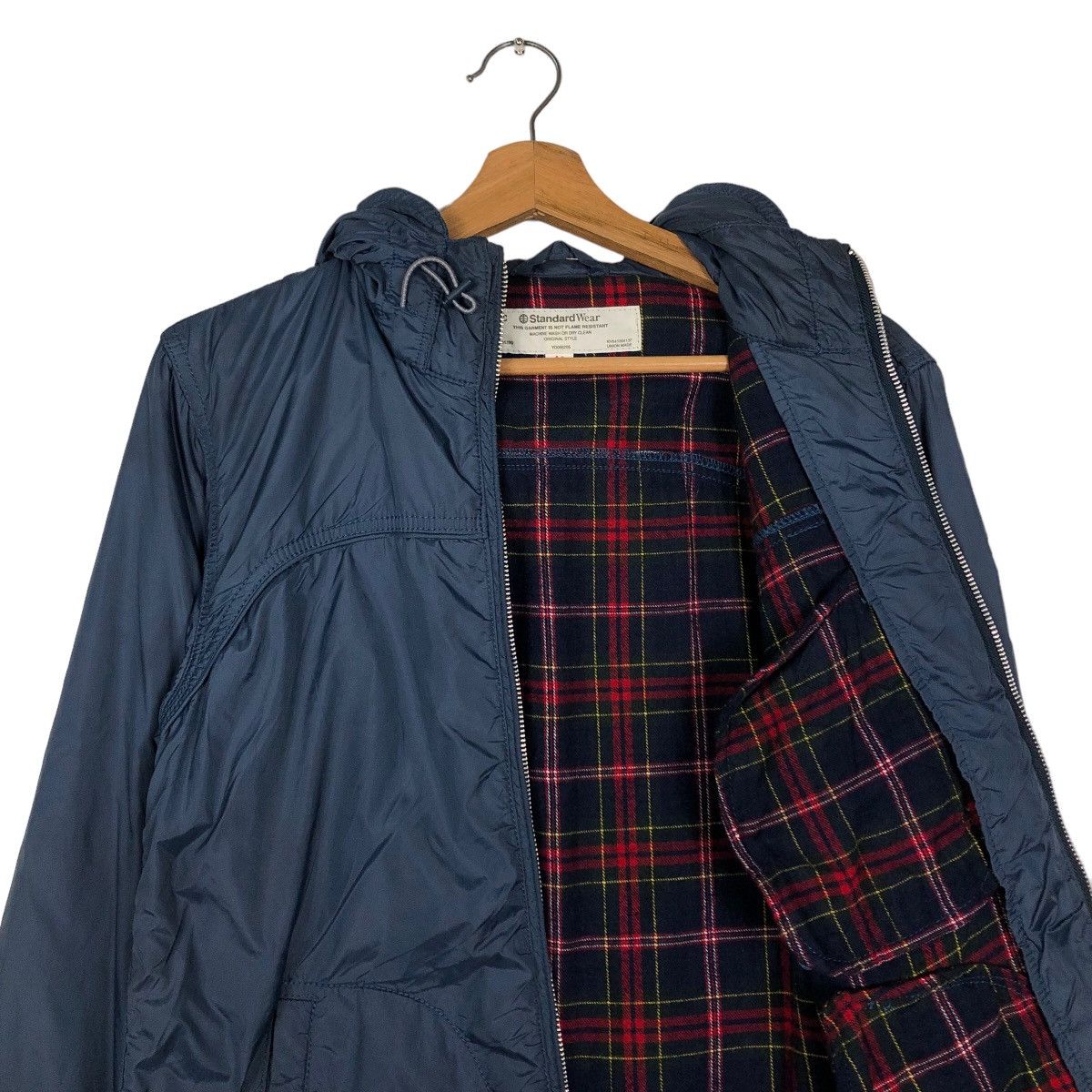 Hysteric Glamour 🔥Vintage Biker Jacket Union Made Tartan Design Lining Size US M / EU 48-50 / 2 - 13 Thumbnail
