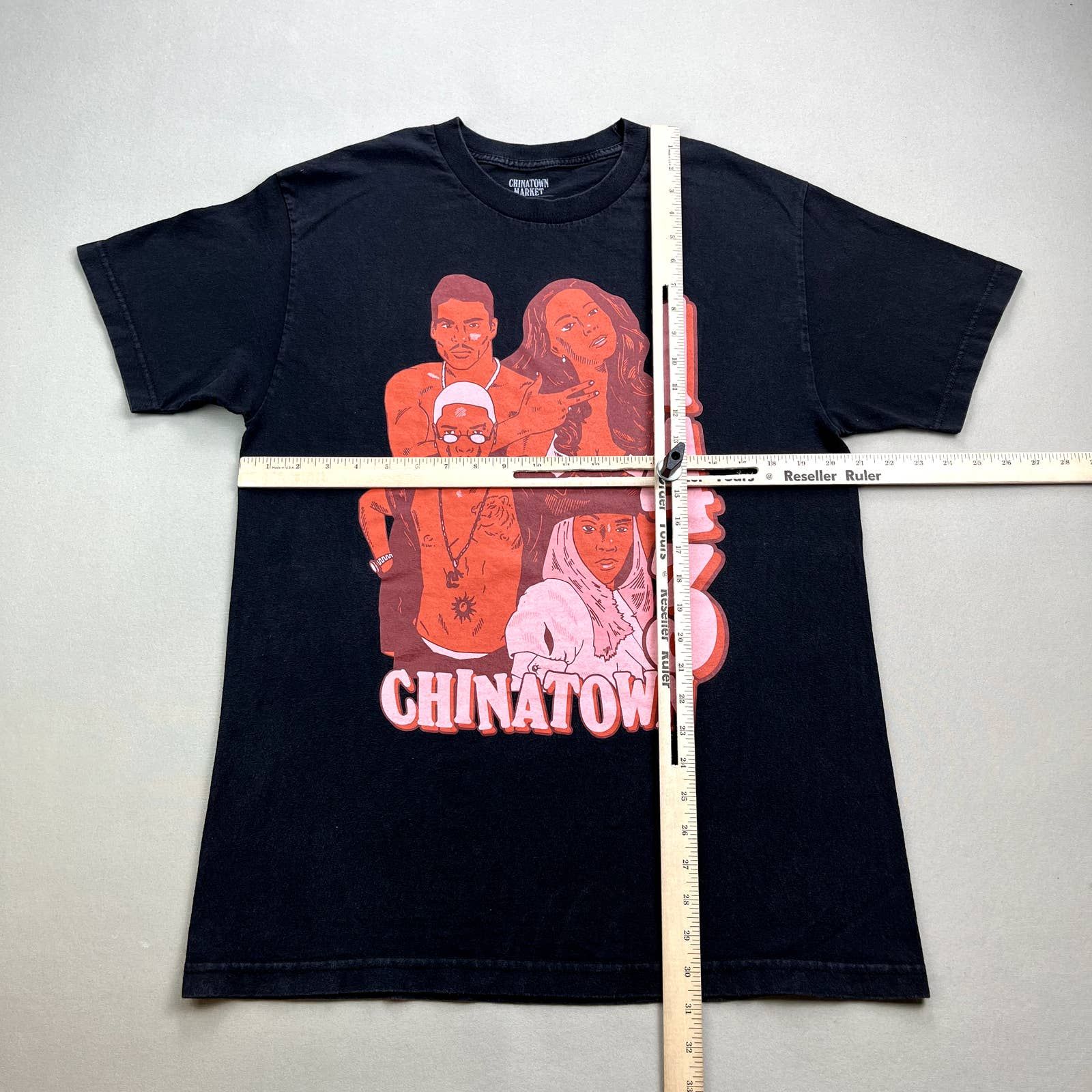 Market Chinatown Market T-Shirt Large Black 143 Artists Hip Hop Size US L / EU 52-54 / 3 - 4 Thumbnail
