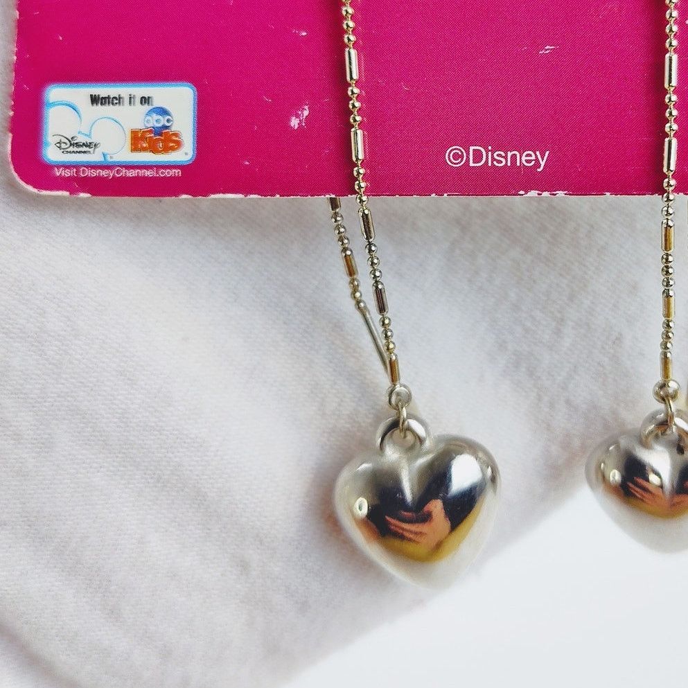 Disney That's So Raven SilverToned Heart Drop Earrings NWT RARE H2F Size ONE SIZE - 3 Thumbnail