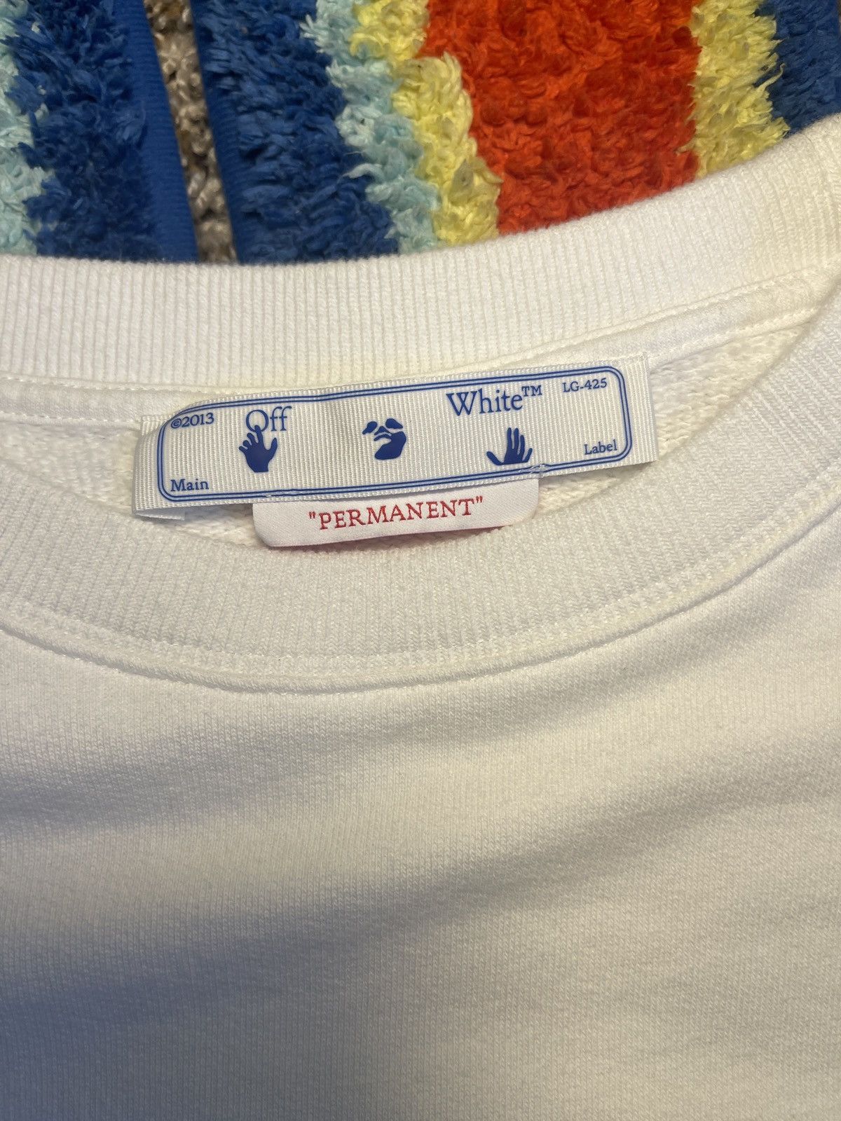 Off-White Off White Diag Helvetica Skate Long-Sleeve Tee Size US M / EU 48-50 / 2 - 6 Thumbnail