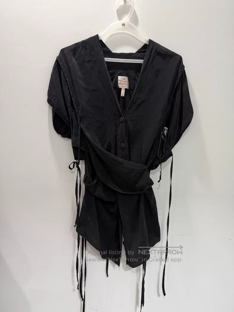 Vivienne Westwood Vivienne Westwood Rare Pure Silk Top Size S / US 4 / IT 40 - 1 Thumbnail