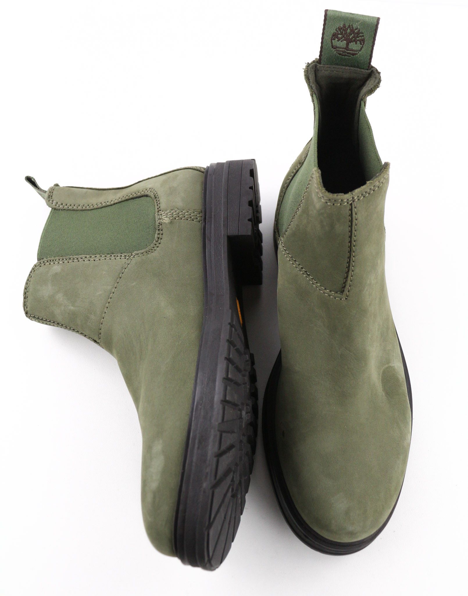 Timberland TB0A2KHKA58 UK5 Olive Leather Almond Chelsea 79866 Size US 7 / IT 37 - 5 Thumbnail