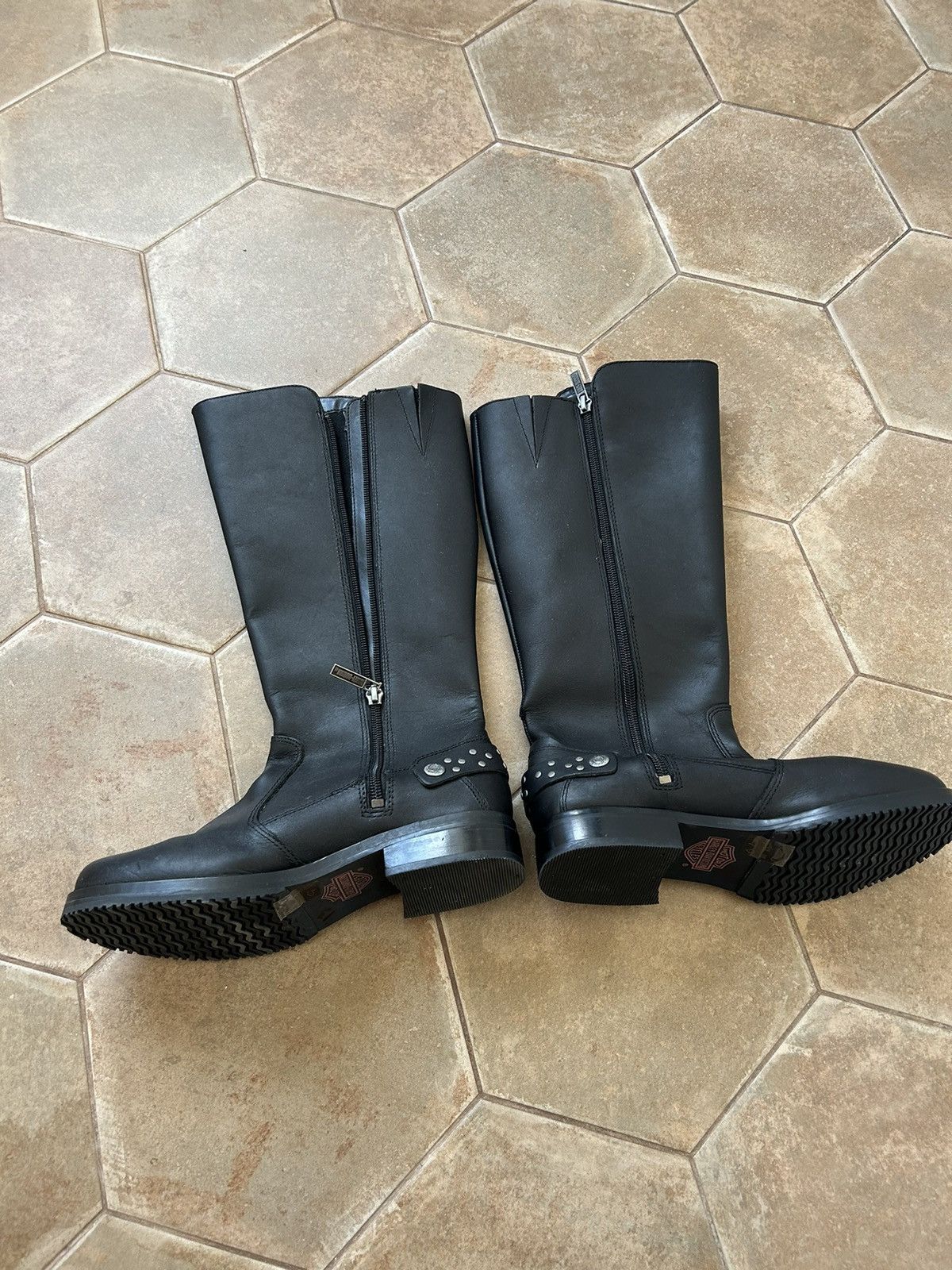 Harley Davidson HARLEY DAVIDSON LEATHER BOOTS Size US 7 / IT 37 - 5 Thumbnail