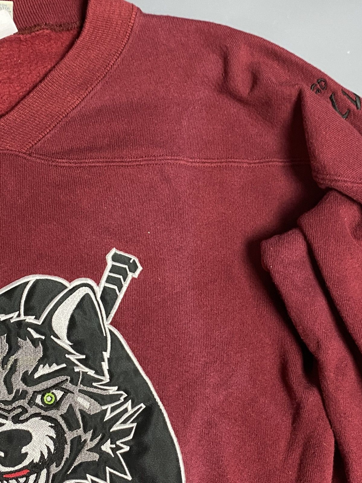 Starter VTG 90s Chicago Wolves Hockey Sweatshirt Jersey USA Mens M Size US M / EU 48-50 / 2 - 5 Thumbnail