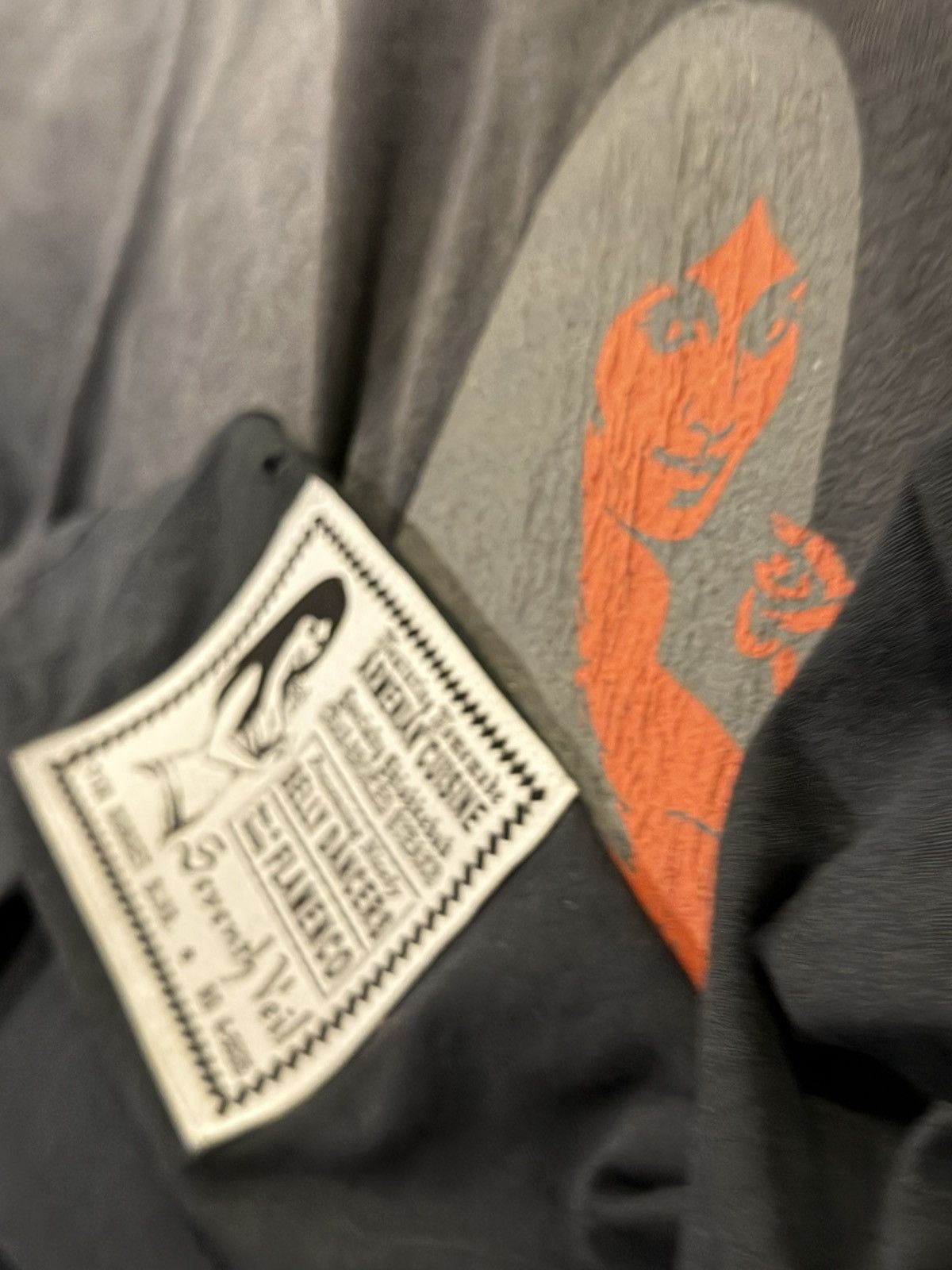 Paly Hollywood Paly Hollywood Seventh Veil Red Girl Vintage Wash T-Shirt Size US XXL / EU 58 / 5 - 13 Thumbnail