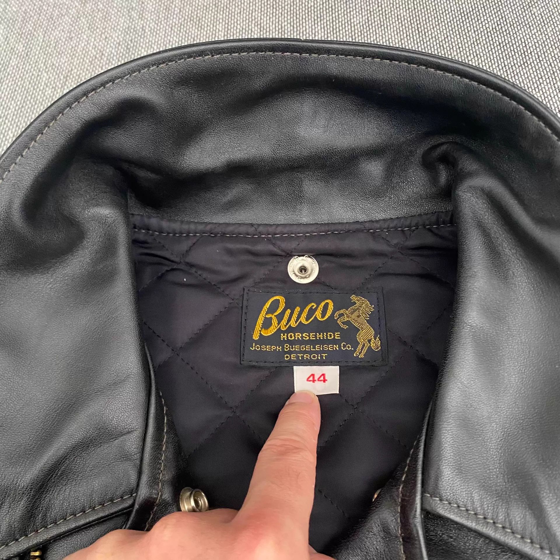 The Real McCoy's THE REAL MCCOYS Buco J24 Horsehide Motorcycle Jacket 44 Size US S / EU 44-46 / 1 - 5 Thumbnail