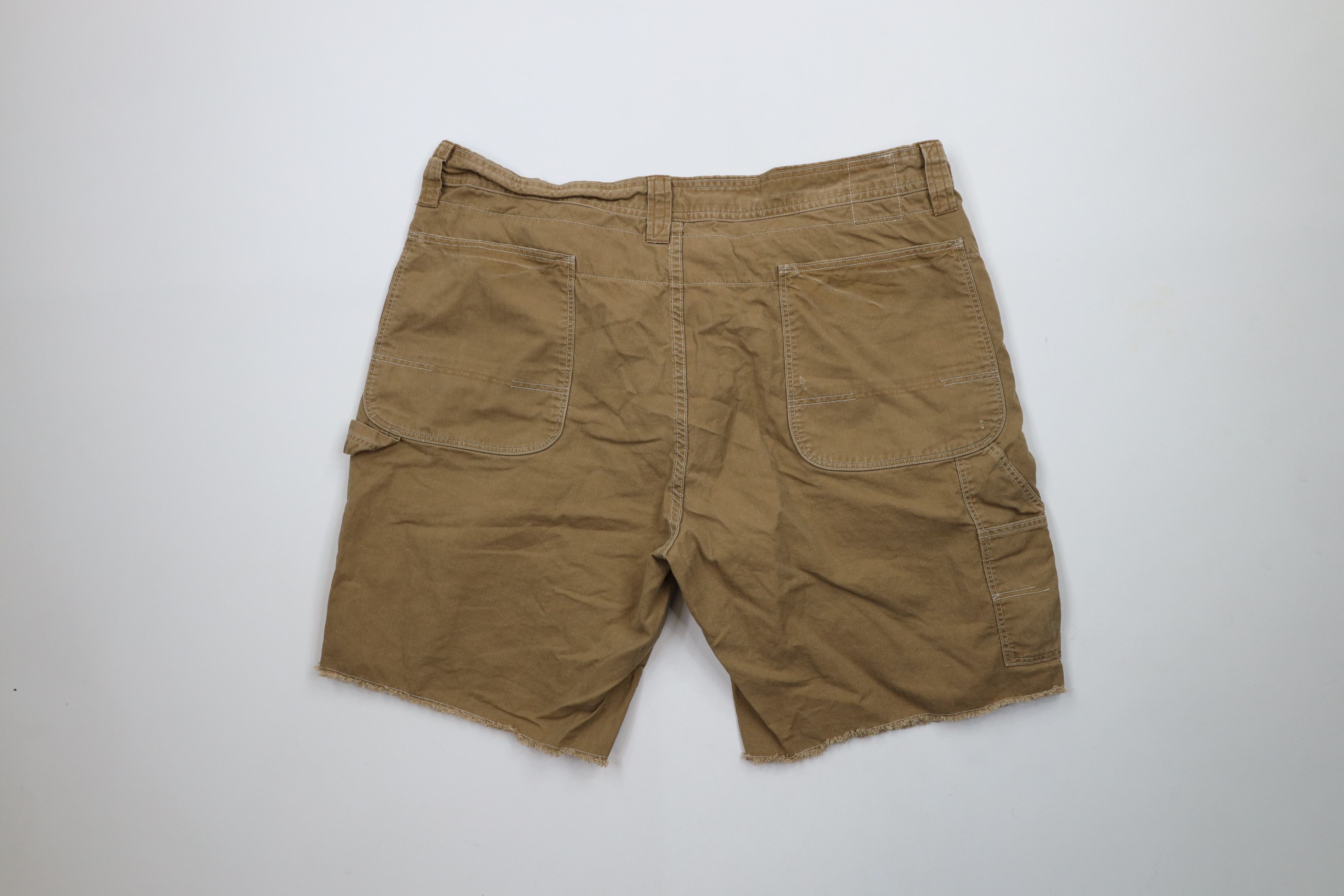 Ralph Lauren × Vintage Vintage 90s Ralph Lauren Fit Herringbone Button Fly Shorts Size US 40 / EU 56 - 13 Thumbnail