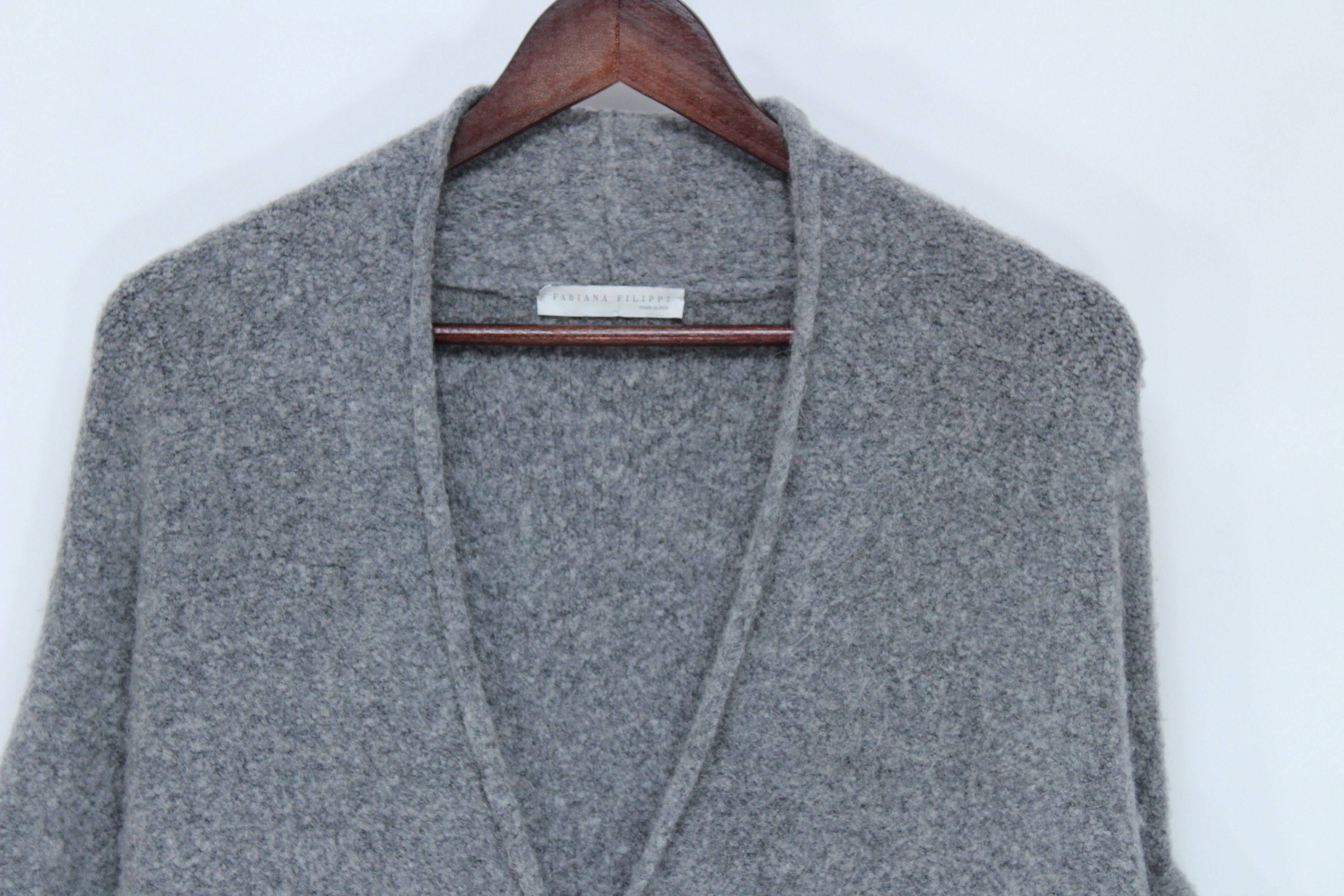 Fabiana Filippi Fabiana Filippi Cardigan Wool Size XL Made In Italy Size XL / US 12-14 / IT 48-50 - 5 Thumbnail