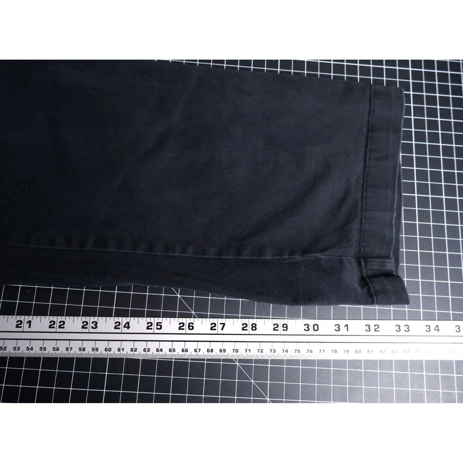 Vintage Dixxon Flannel D Flex Pants Men's 34 34 Black Elastic Waist Stretch Chino 90s Punk Retro Size US 35 - 6 Thumbnail