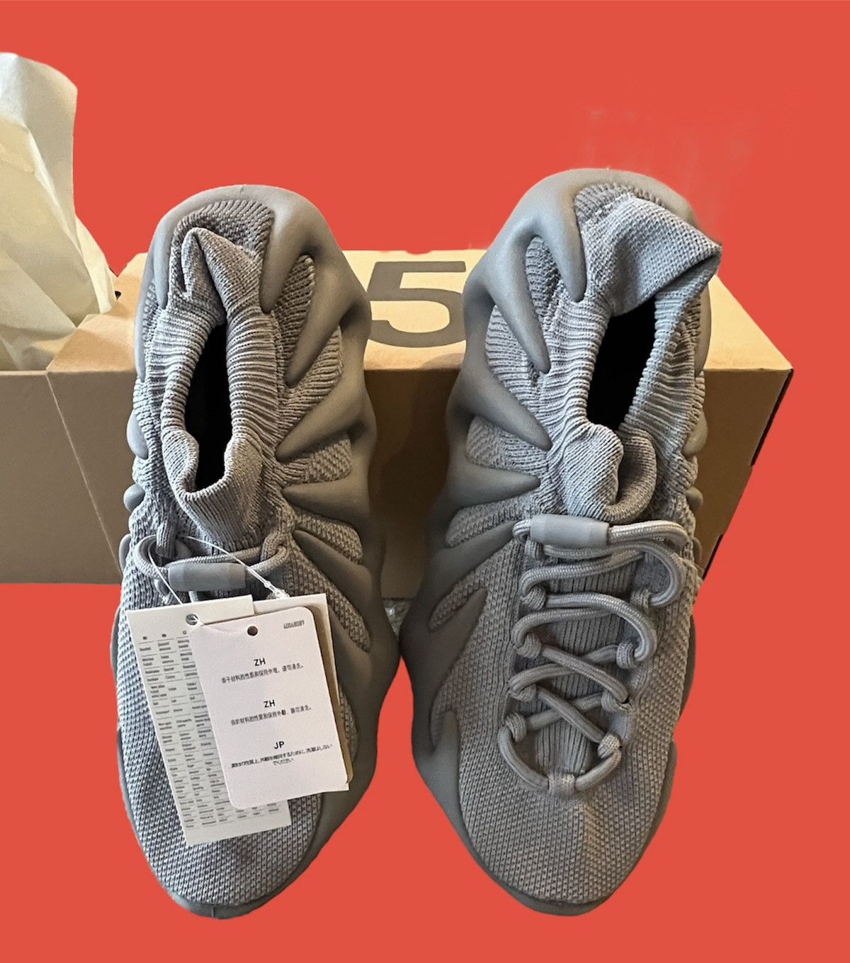 Adidas × Yeezy Yeezy 450 Slate Grey BNIB, Size US 9.5 / EU 42-43 - 3 Thumbnail