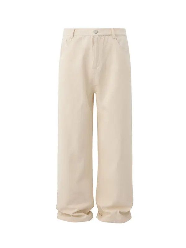 Other VIBE Wide-Leg Straight White Jeans Size US 32 / EU 48 - 5 Thumbnail