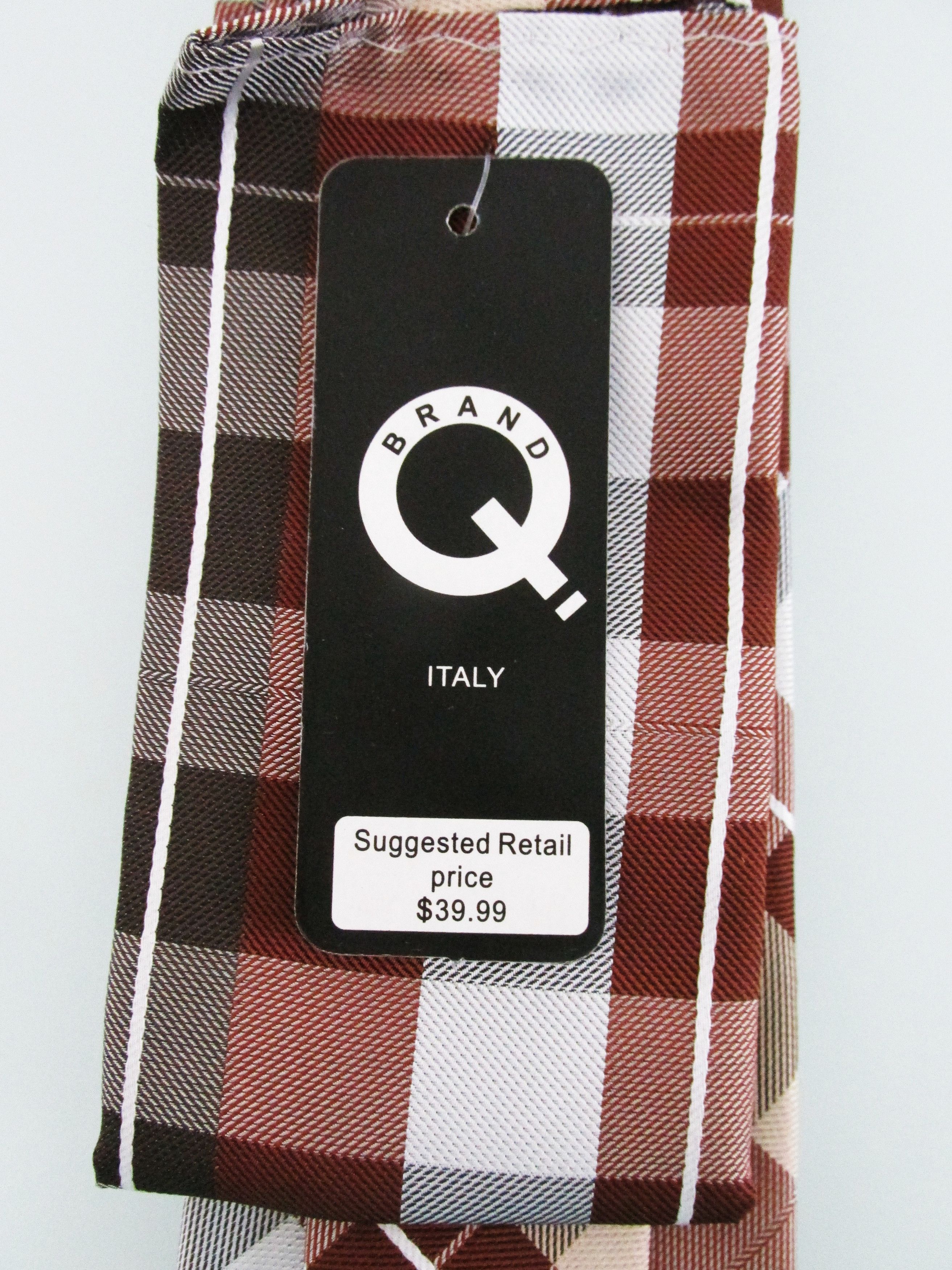 Other Brand Q (NWT) Men's Tie & Pocket Square Set Size ONE SIZE - 5 Thumbnail