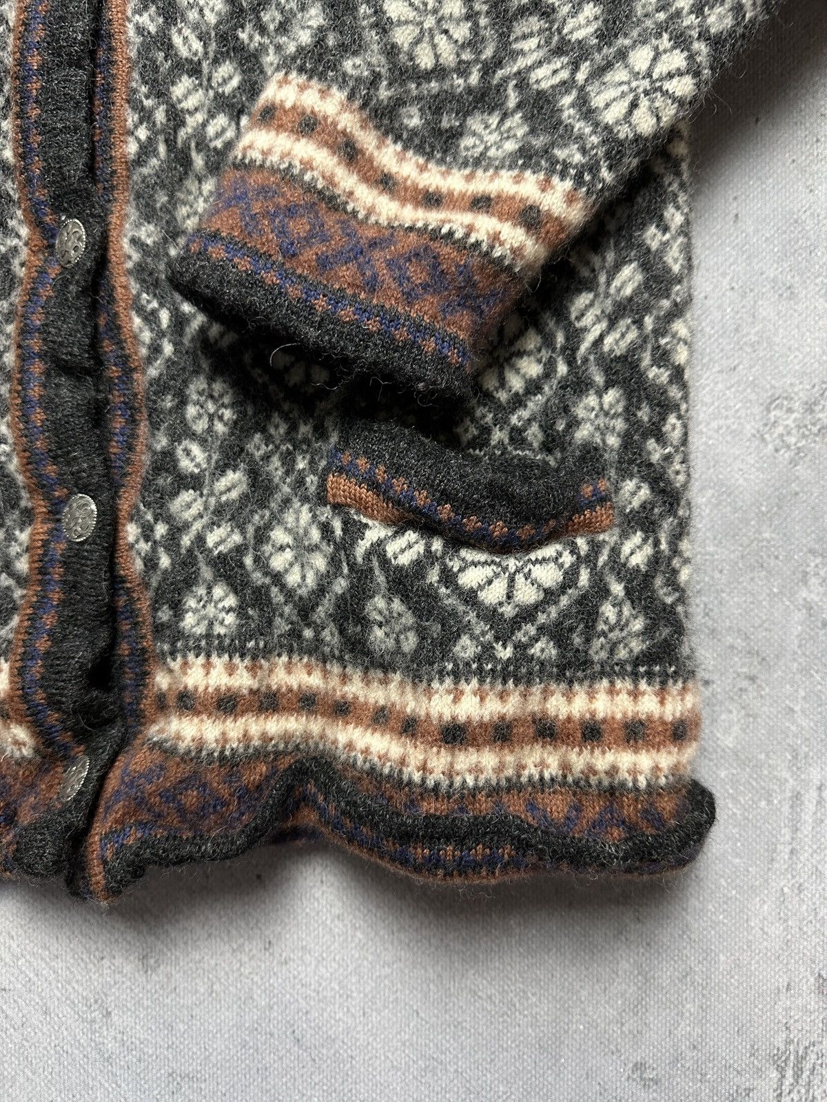 Dale Of Norway Vintage Skjaeveland Made In Norway Crazy Warm Cardigan y2k Size M / US 6-8 / IT 42-44 - 4 Thumbnail