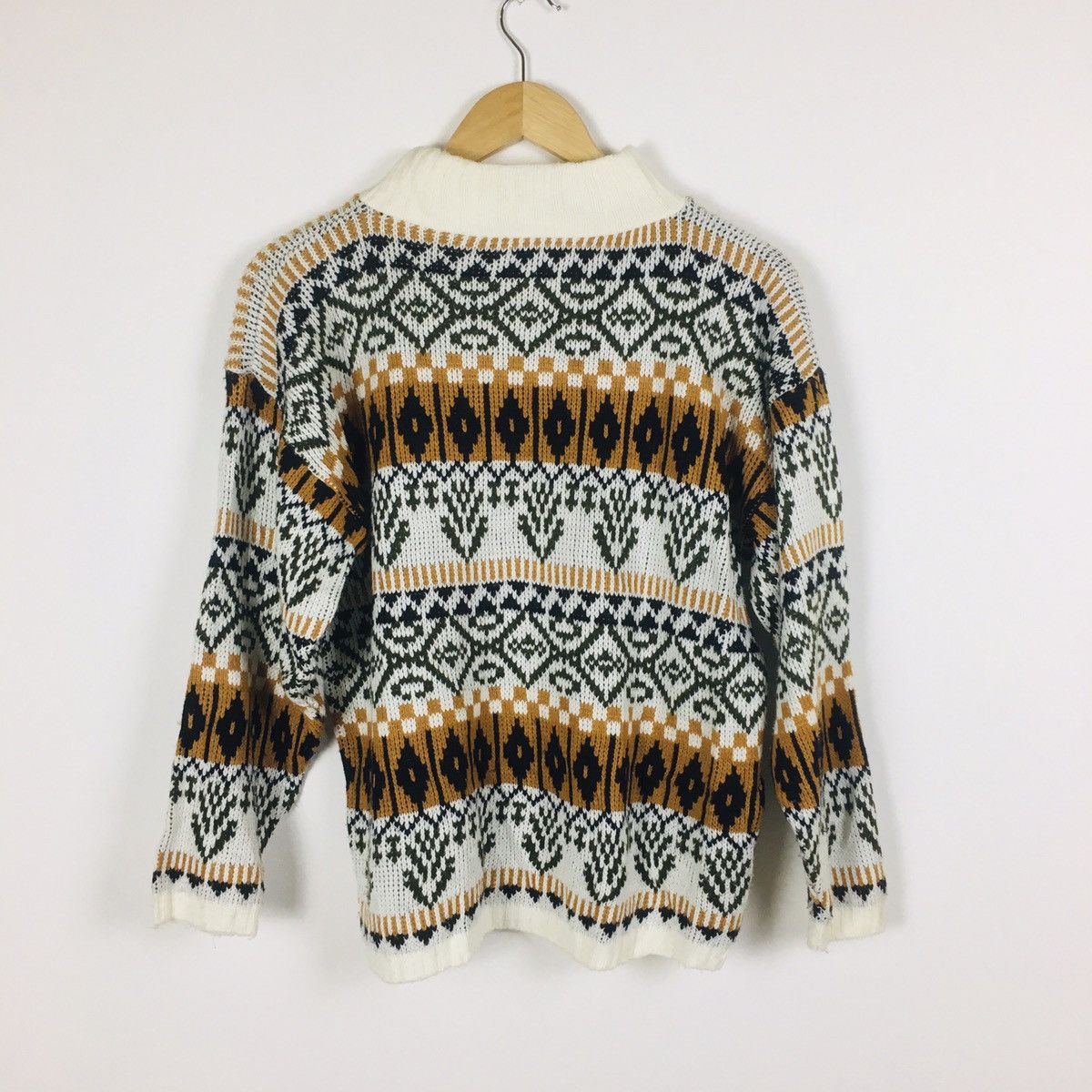 Homespun Knitwear × Vintage Vintage Croquet Club Jumper Knit Size S / US 4 / IT 40 - 5 Thumbnail