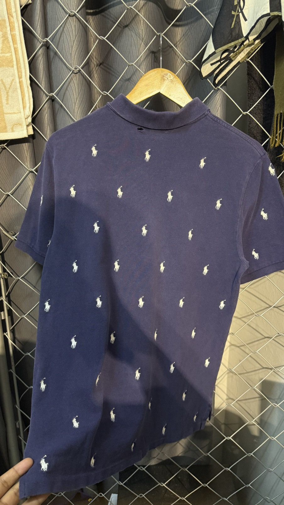 Polo Ralph Lauren Beautiful Sunfaded POLO RALPH LAUREN EMBROIDERED PONY LOGO Size US M / EU 48-50 / 2 - 4 Thumbnail