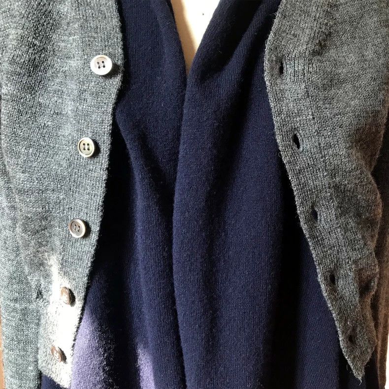 Comme des Garcons Comme Des Garcons Deconstructing knitted cardigan Size S / US 4 / IT 40 - 7 Thumbnail