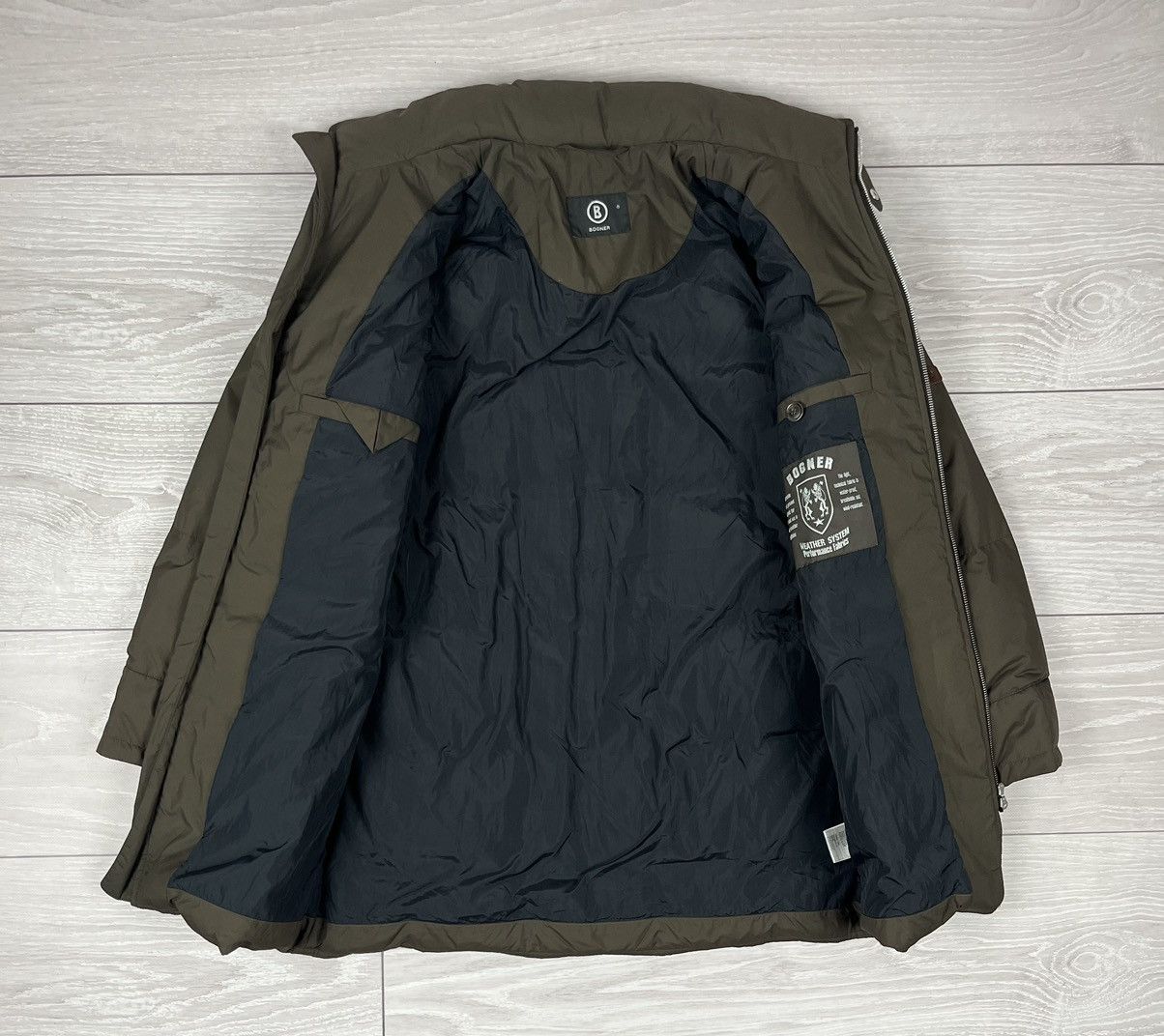 Bogner Bogner Ski Brown Down Puffer Parka Jacket Size US L / EU 52-54 / 3 - 8 Thumbnail