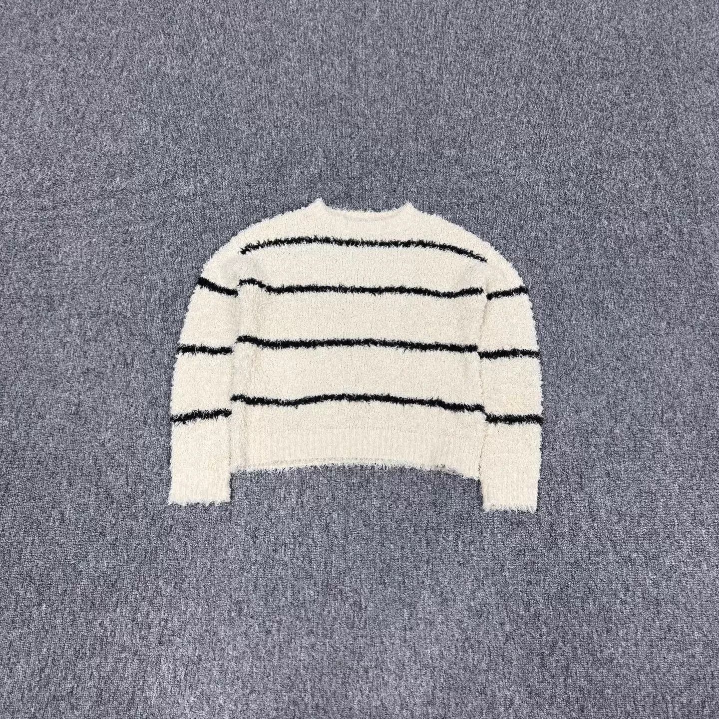 Brunello Cucinelli Brunello Cucinelli BC knit crewneck sweater stripe XS 99 new Size XS / US 0-2 / IT 36-38 - 1 Thumbnail