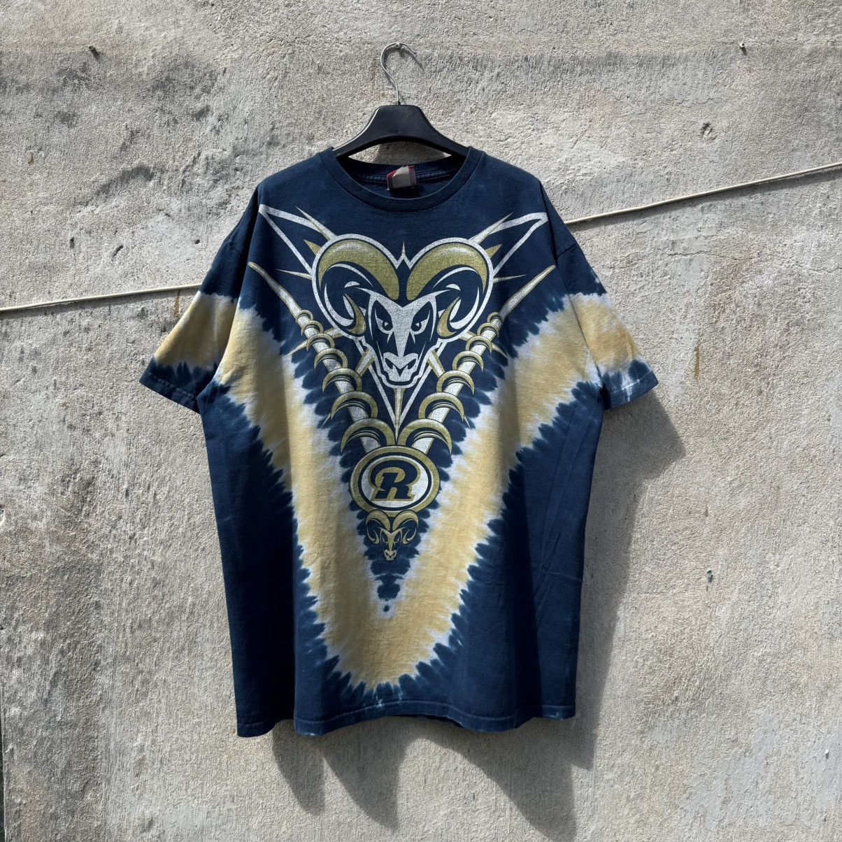 NFL Vintage St. Louis Rams AOP NFL Tshirt Tie Dye Jersey y2k Size US XL / EU 56 / 4 - 1 Thumbnail