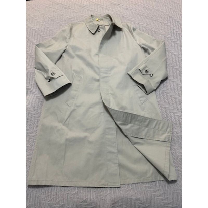 Vintage Vintage Koratron tan khaki trench coat size 42L Size US L / EU 52-54 / 3 - 1 Thumbnail