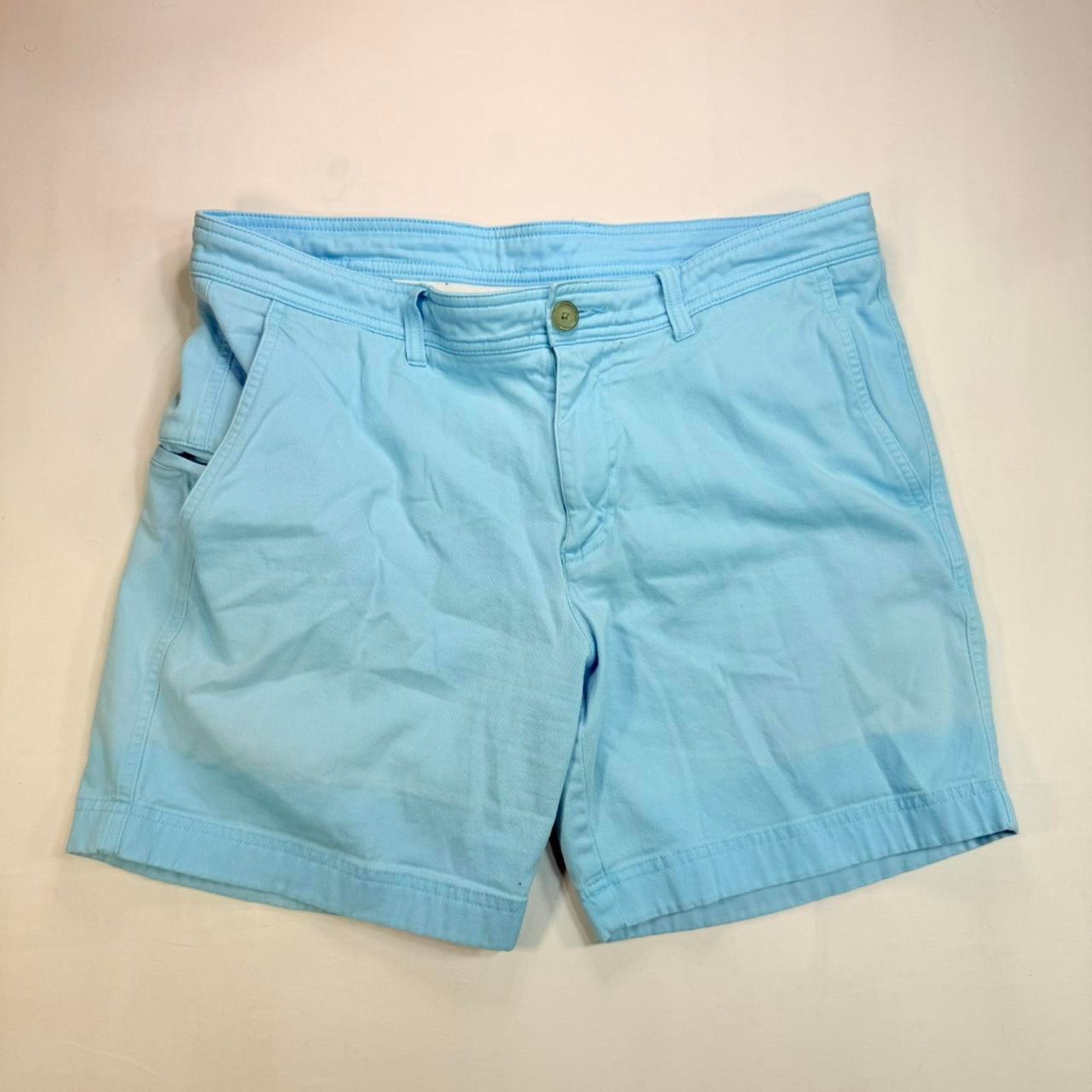 Roundtree & Yorke Light Blue Roundtree & Yorke Chino Golf Shorts 34 Size US 34 / EU 50 - 1 Thumbnail
