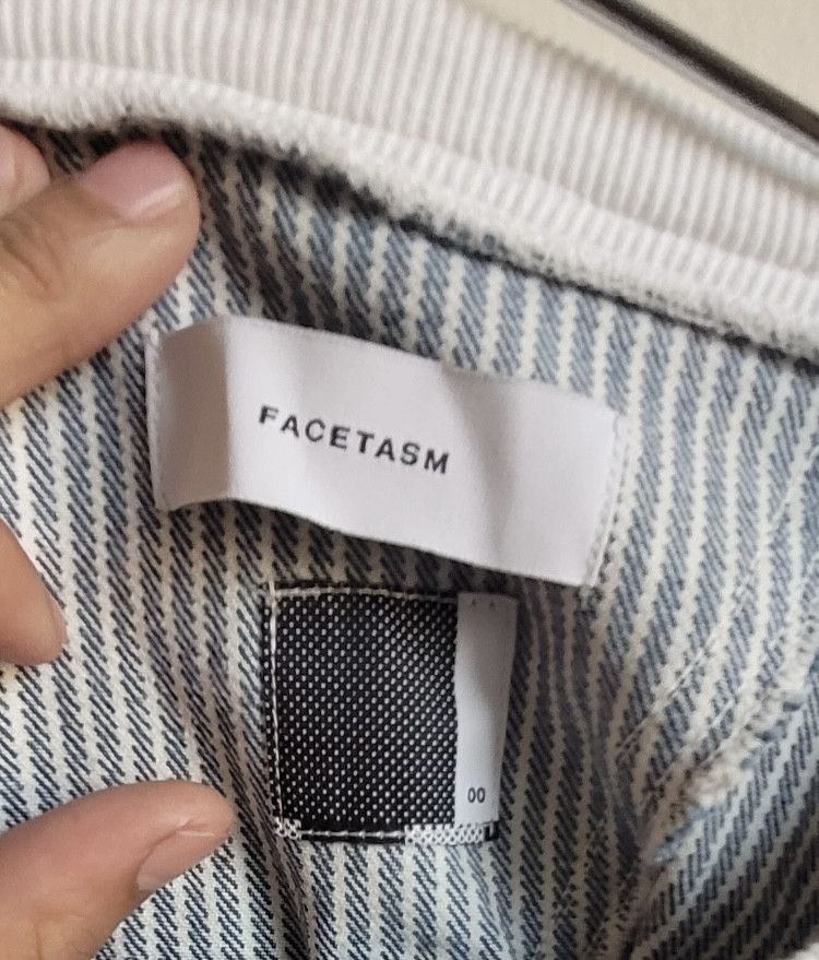 Facetasm FACETASM Hickory Stripe Ribbing Pullover Size 00 Size US M / EU 48-50 / 2 - 3 Thumbnail