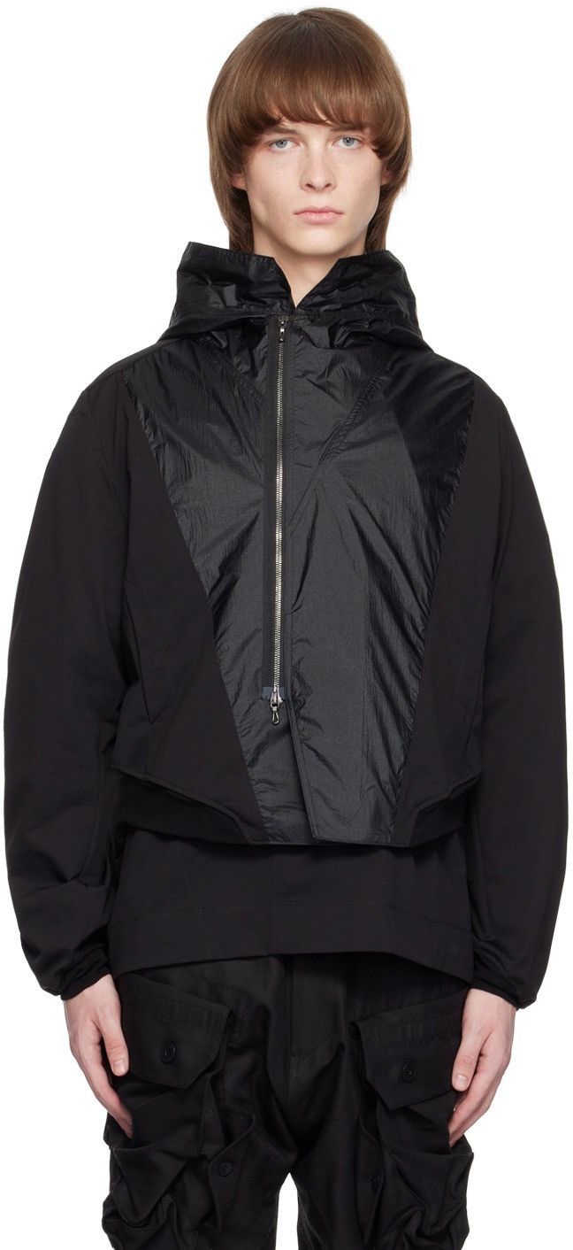 Julius Julius Paneled Black Hoodie Size US L / EU 52-54 / 3 - 5 Thumbnail