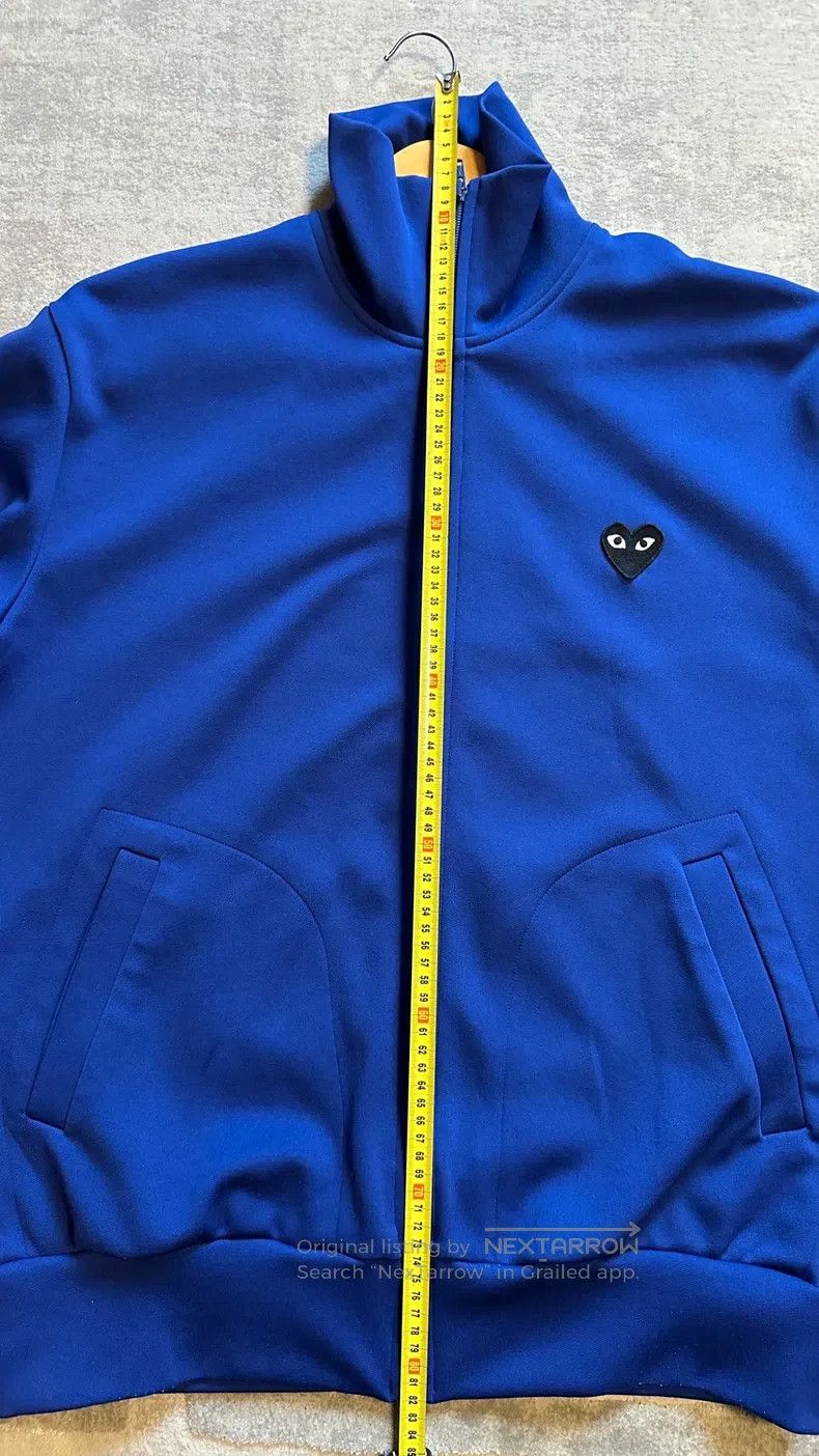 Comme des Garcons Comme Des Garcons Blue Zipper Hoodie Jacket Size XL / US 12-14 / IT 48-50 - 5 Thumbnail