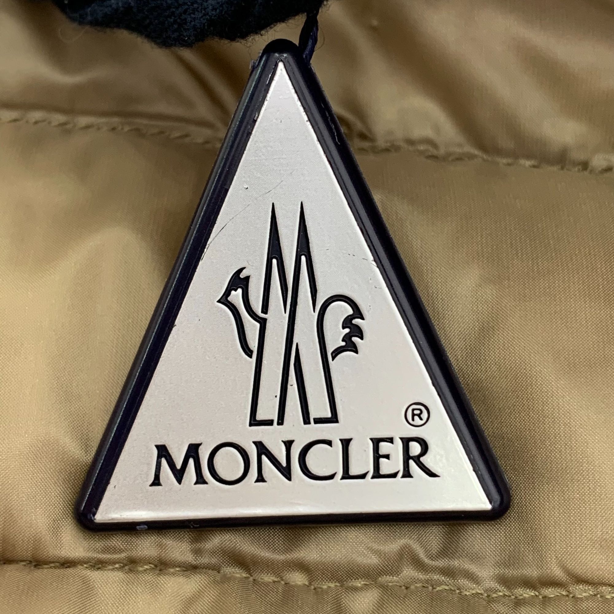 Moncler [Moncler] Brown Notch Lapel Single-Breast Long Sleeve Trench Size L / US 10 / IT 46 - 4 Thumbnail
