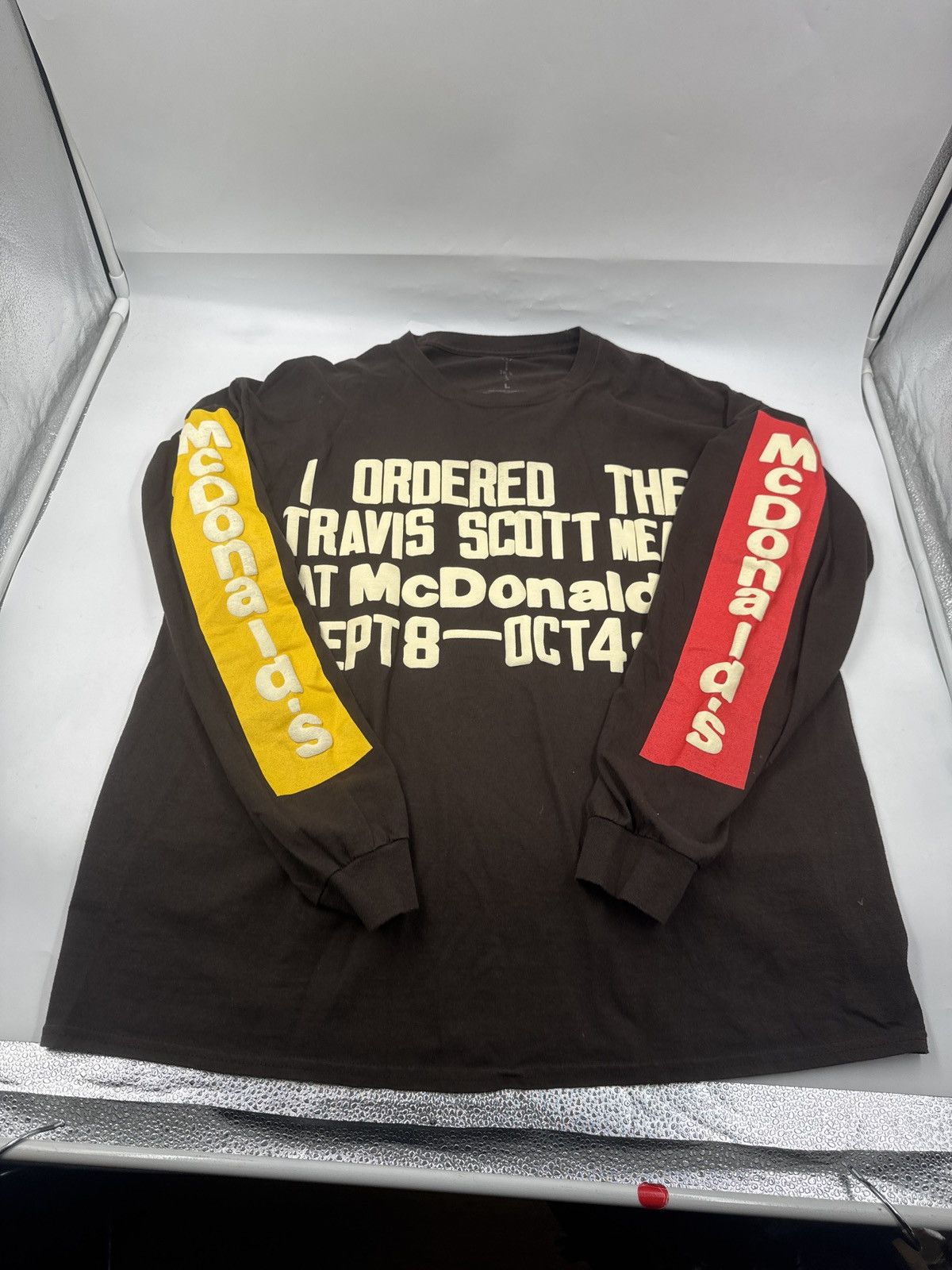 Cactus Jack 20aw McDonald's Souvenir LS Tee