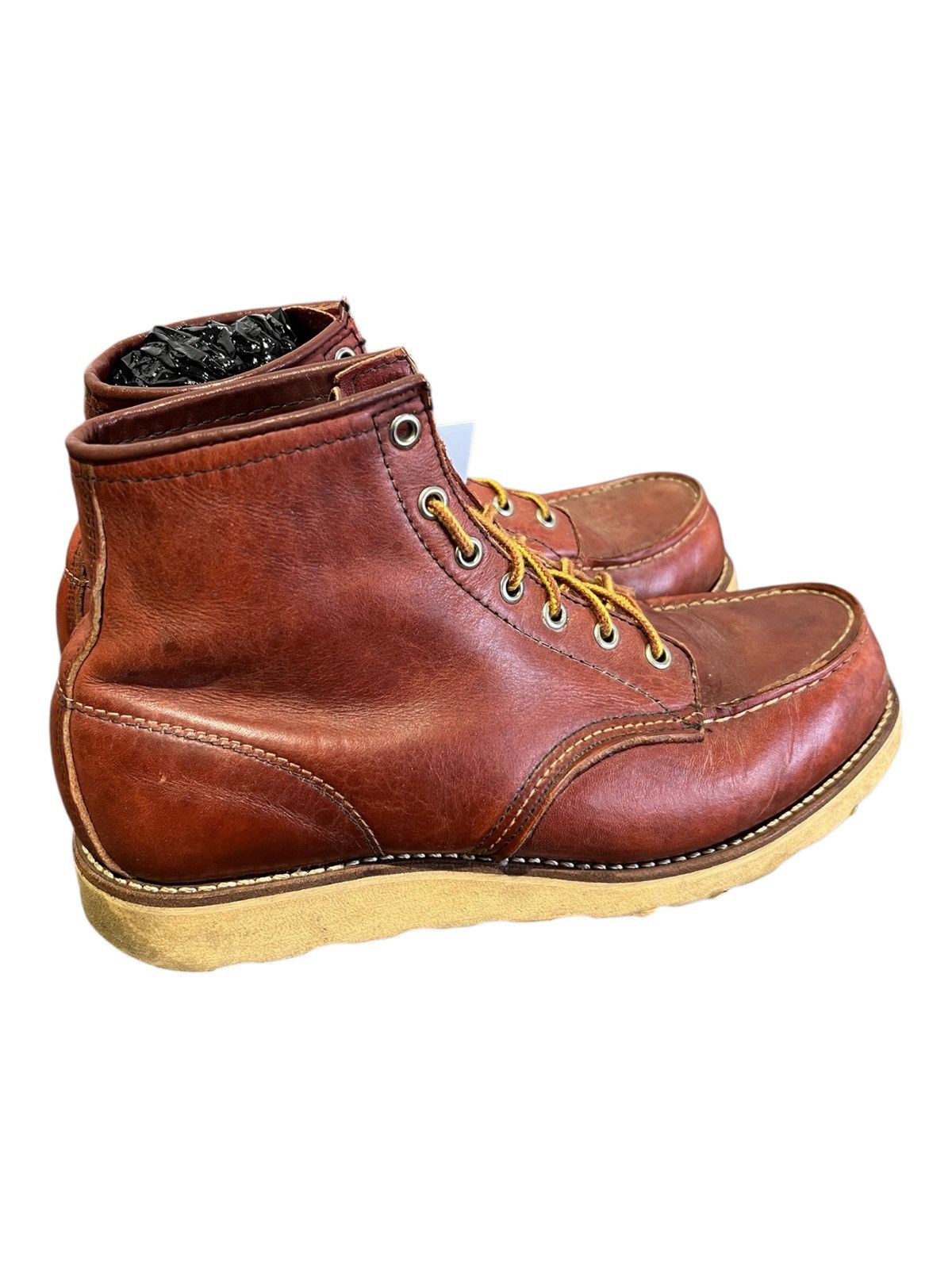 Red Wing Vintage 80s Red Wing 8875 Classic Moc Toe Irish Setter Boots Size US 9 / EU 42 - 4 Thumbnail